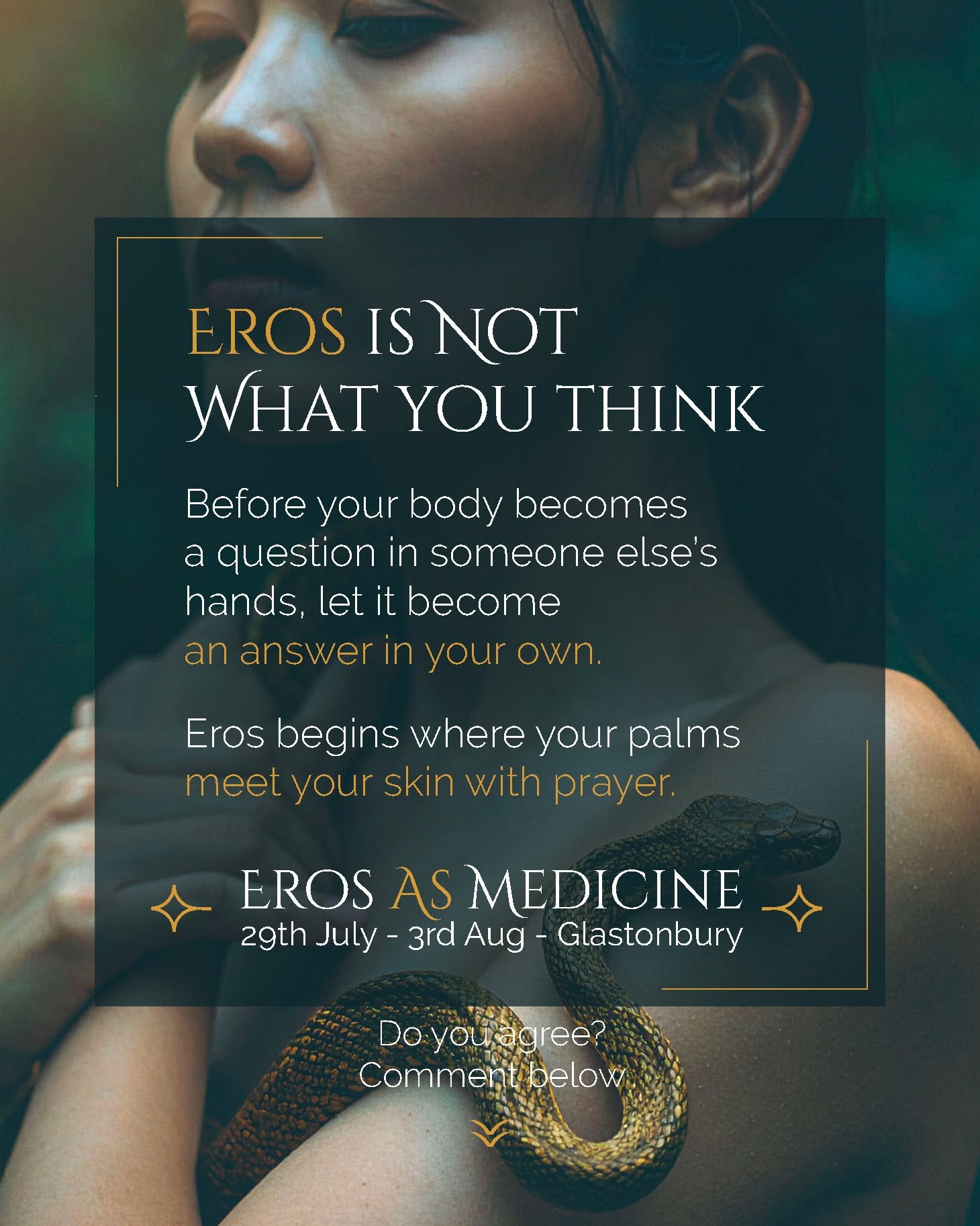 𝗟𝗮𝘀𝘁 𝗰𝗵𝗮𝗻𝗰𝗲 𝘁𝗼 𝗴𝗲𝘁 𝘆𝗼𝘂𝗿 𝗲𝗮𝗿𝗹𝘆 𝗱𝗶𝘀𝗰𝗼𝘂𝗻𝘁 - &pound;𝟭𝟬𝟬 𝗼𝗳𝗳 𝘂𝗻𝘁𝗶𝗹 𝟭𝟱𝘁𝗵 𝗝𝘂𝗻𝗲

We are teaching the essential skills you need to approach 𝗘𝗿𝗼𝘀 𝗮𝘀 𝗮 𝗦𝗵𝗮𝗺𝗮𝗻𝗶𝗰 𝗠𝗲𝗱𝗶𝗰𝗶𝗻𝗲

This is an initi