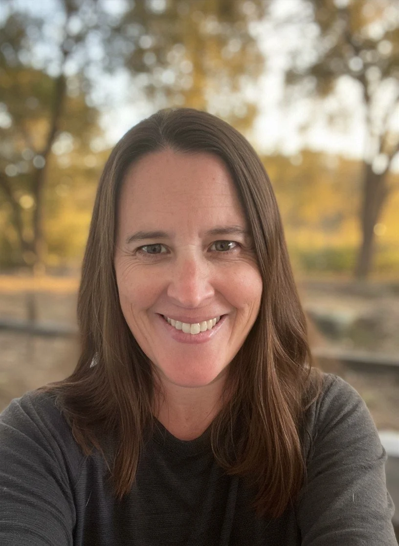 Therapist smiling in a home setting representing parent therapy support in Walnut Creek.