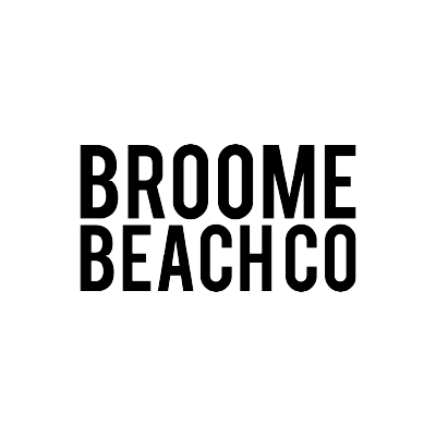 Text logo reading 'Broom Beach Co' in black on a transparent background.