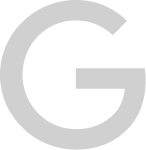 gray version of Google G logo