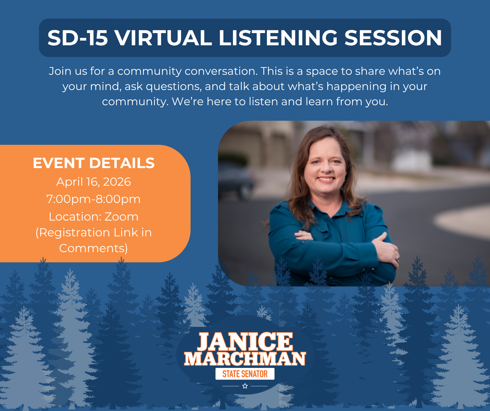 SD-15 Virtual Listening Session