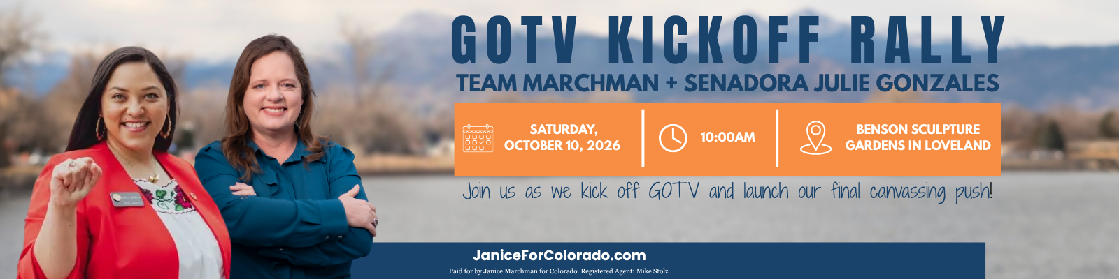 Canvassing with Team Marchman!