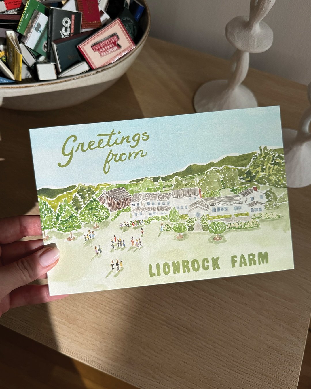 Postcards from my amazing client&rsquo;s 💌 this one is going to be a goodie! xx 

@lionrockfarm 

#watercolourstationery #bespokestationery #savethedate