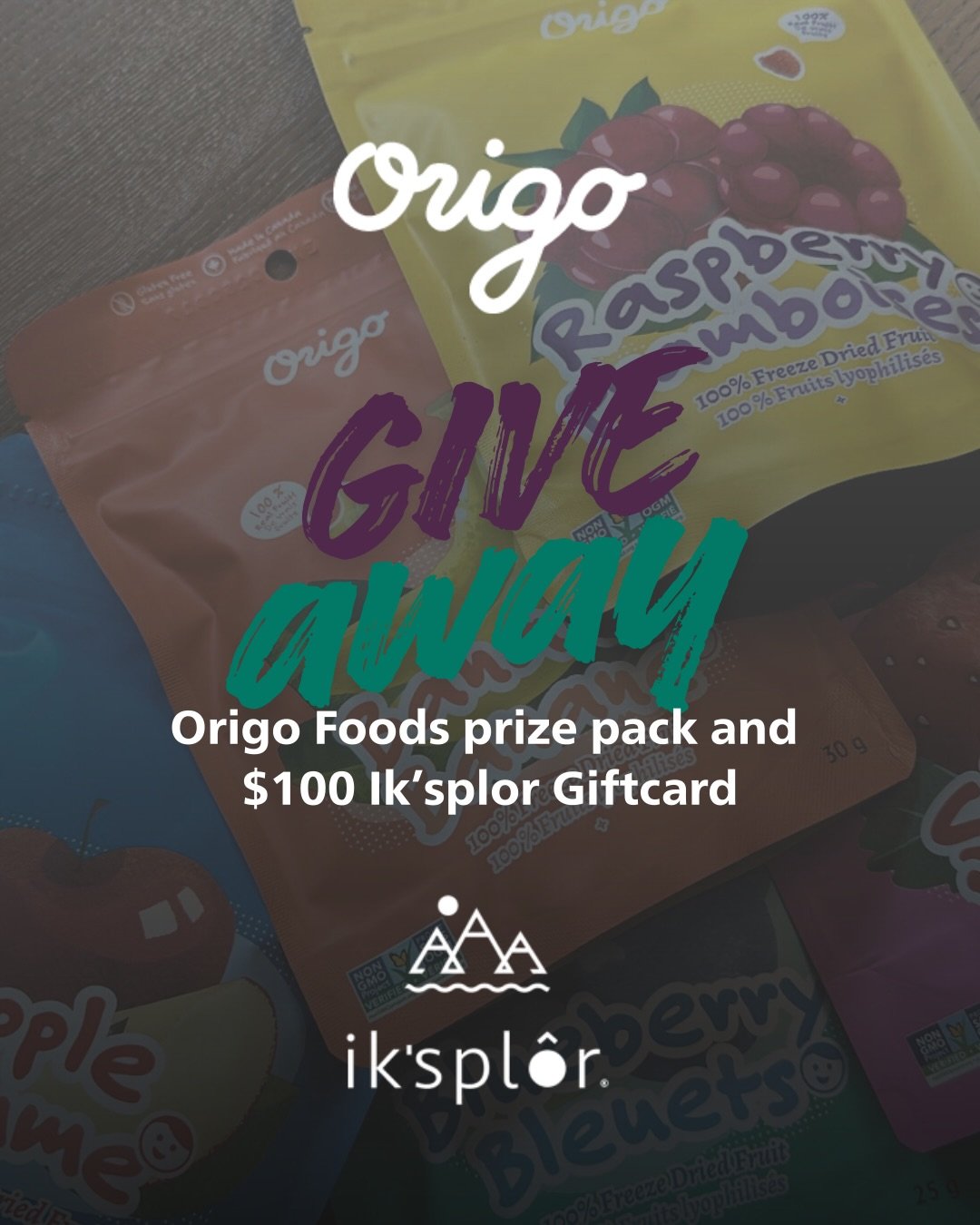 ✨ DAY 11 OF 12 &mdash; GIVEAWAY! ✨

Today&rsquo;s giveaway brings together two brands I genuinely love having in my adventure kit &mdash; Origo Foods and Iksplor.
Origo makes some of my favourite nourishing snacks for long hiking days and road trips,
