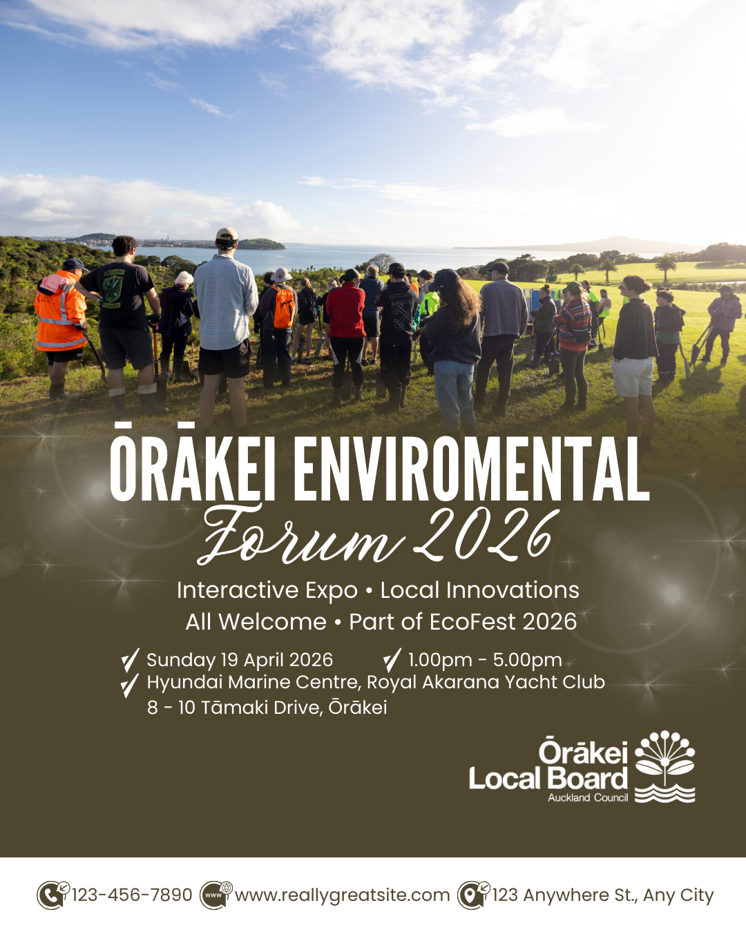 Ōrākei Environmental Forum 2026