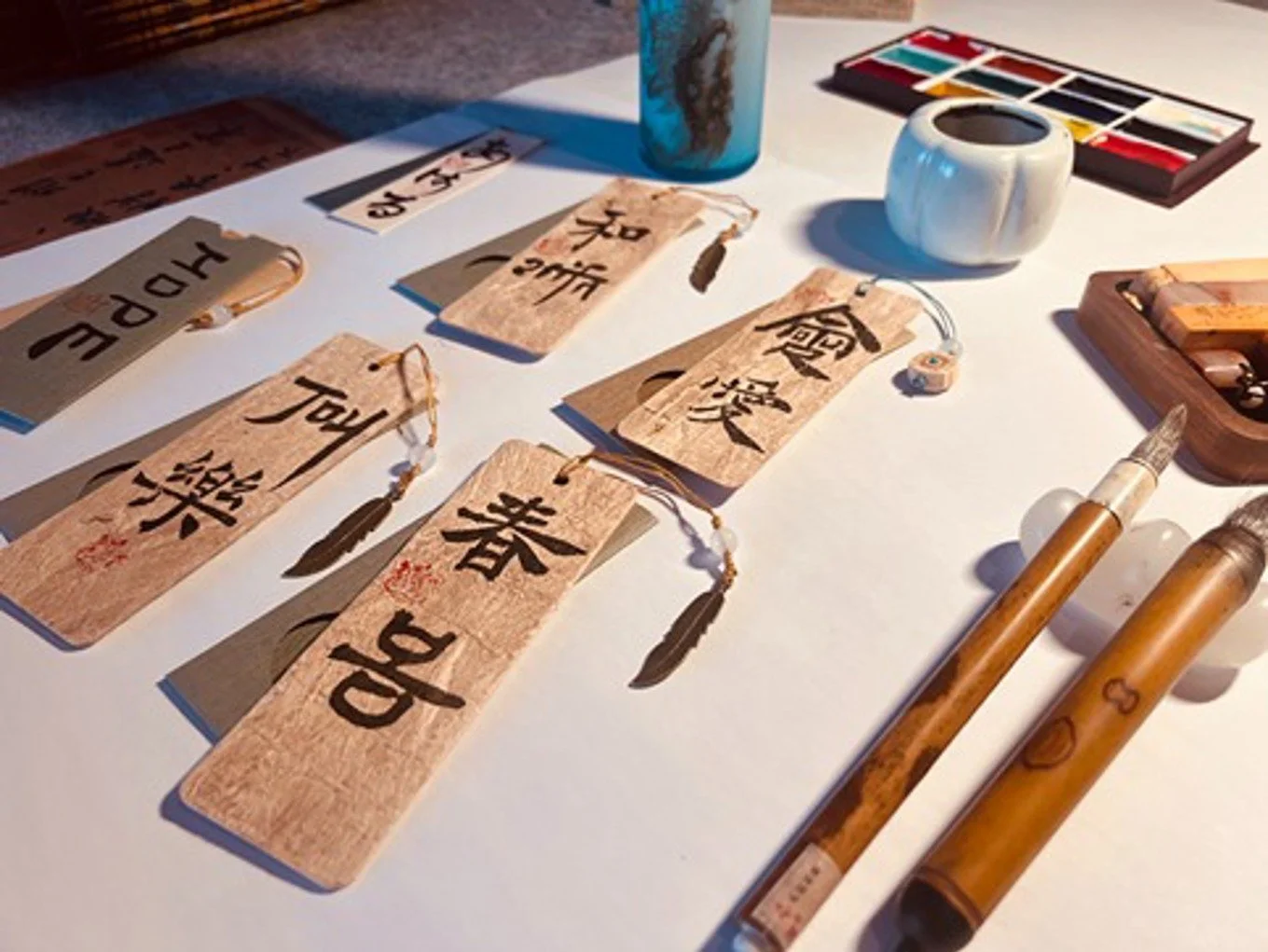 Create Your Own Calligraphy Bookmark