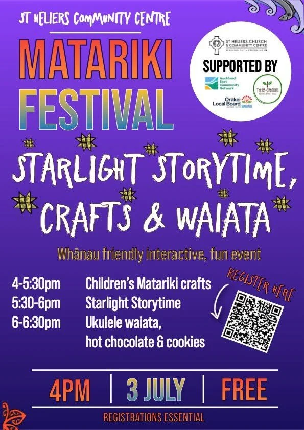 Matariki Festival- Starlight Storytime, Crafts & Waiata