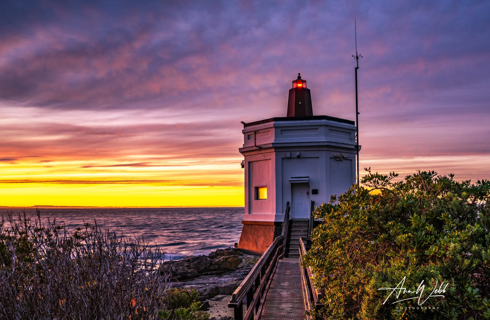 Bluff Pilot Station at Sunrise