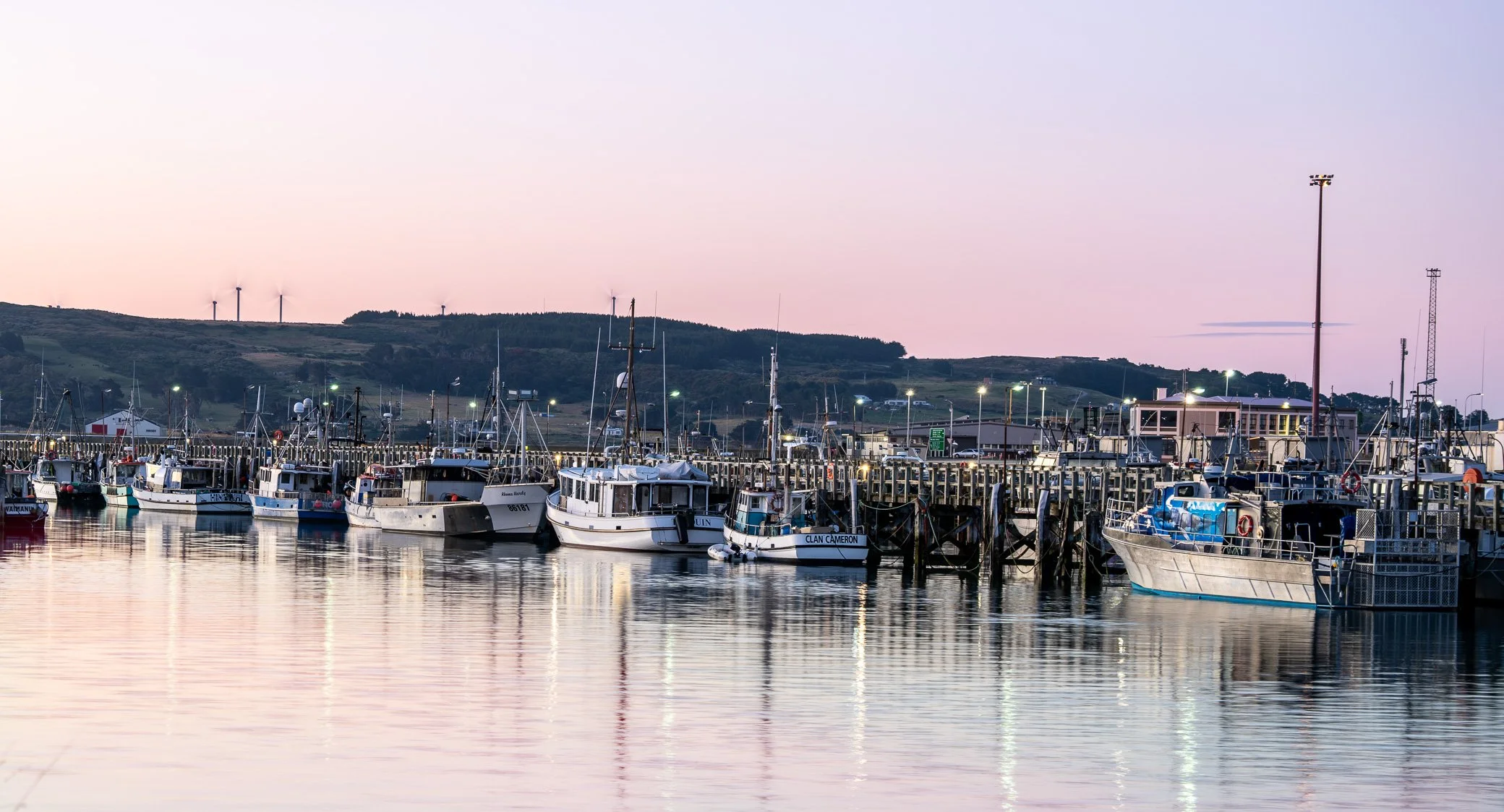 Fishing Boats in Bluff Harbour