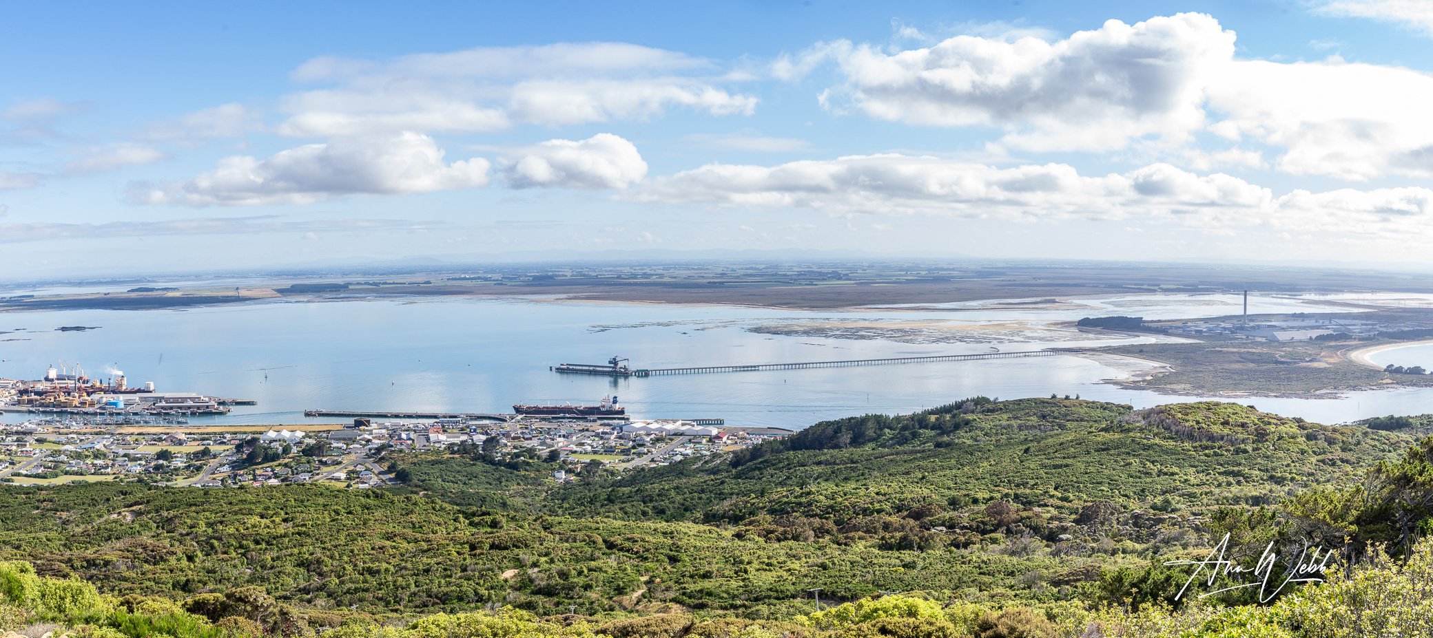Bluff Harbour Panorama