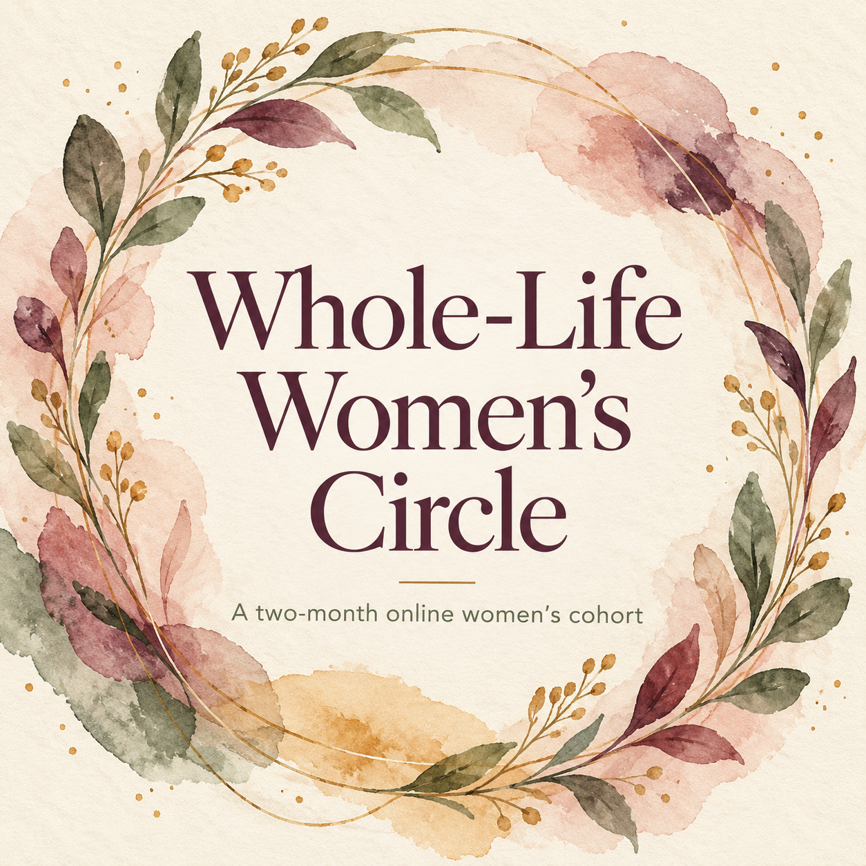 Whole-Life Womens Circle - November 2026