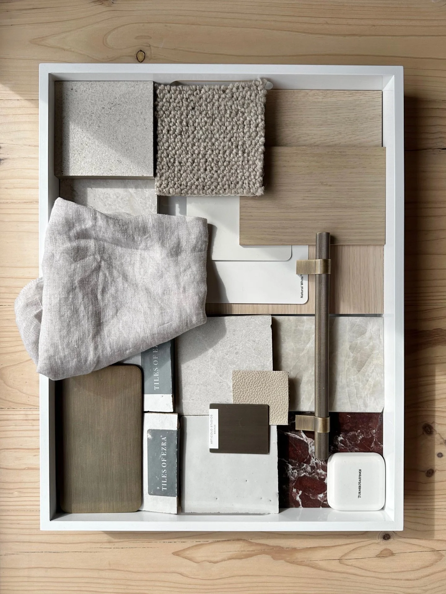 Saltbush House | Selections

Grounded materiality and subtle coastal tones shape the narrative for Saltbush House. Located in Blairgowrie, the scheme captures the essence of the Mornington Peninsula through a highly curated, tactile palette. The inte