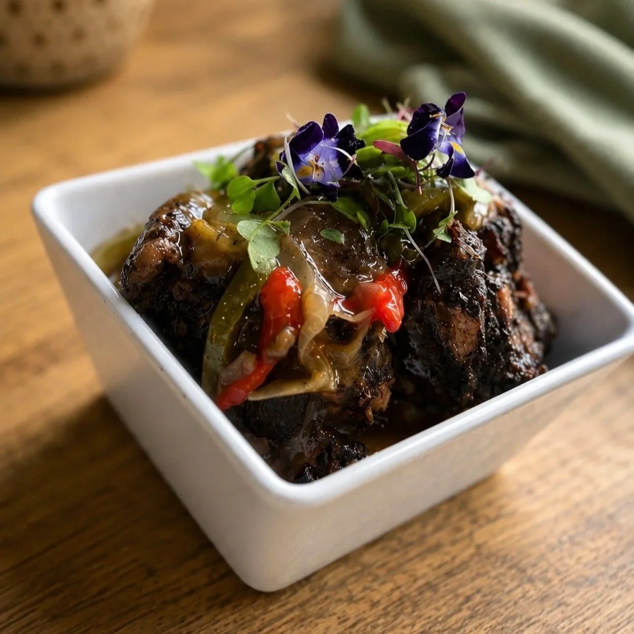 Oxtail & Grits