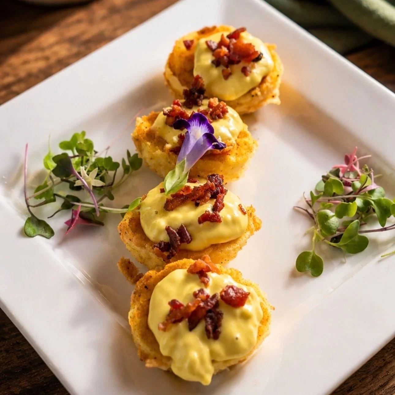Fried Deviled Eggs