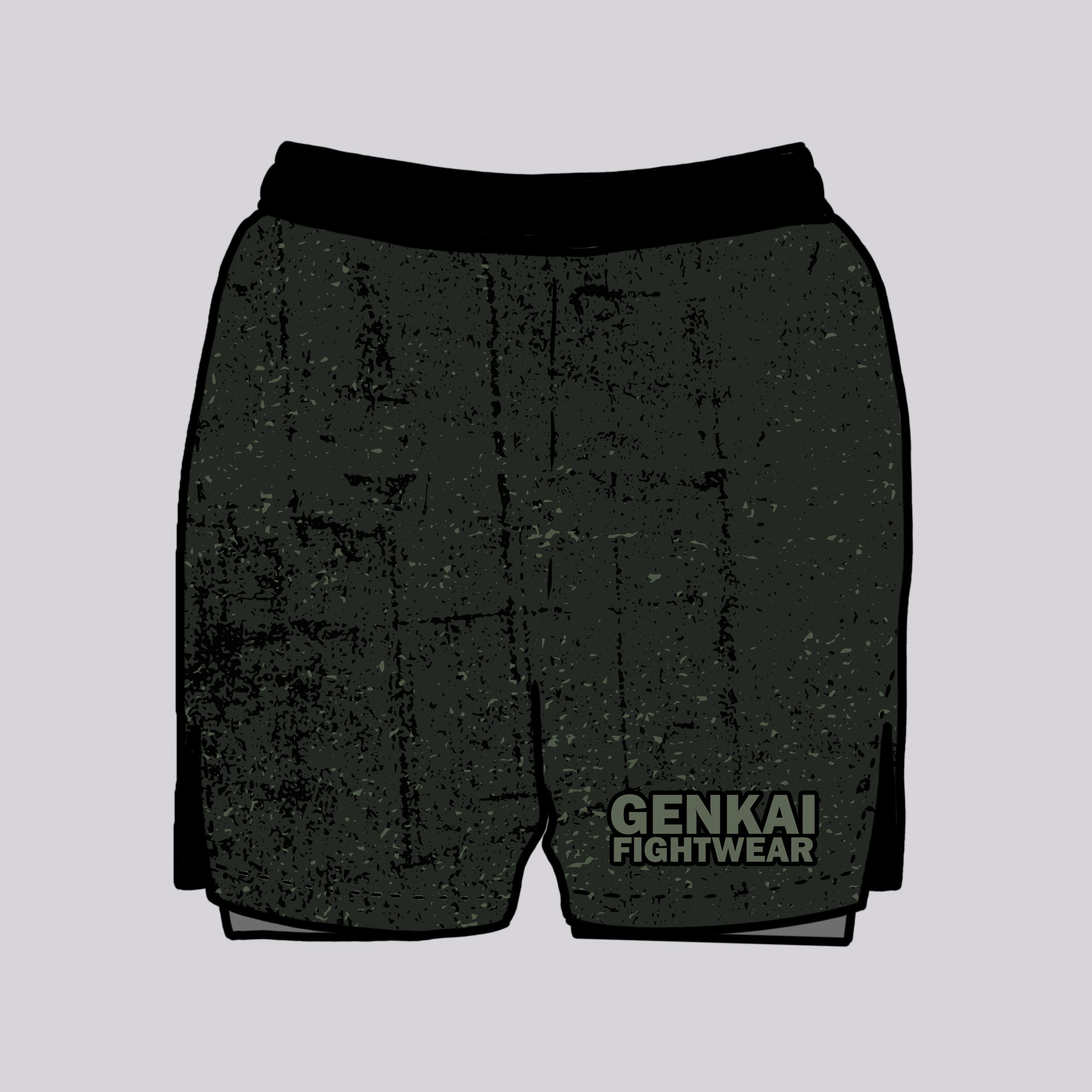 Death Roll - 2-in-1 Grappling Shorts (Copy)