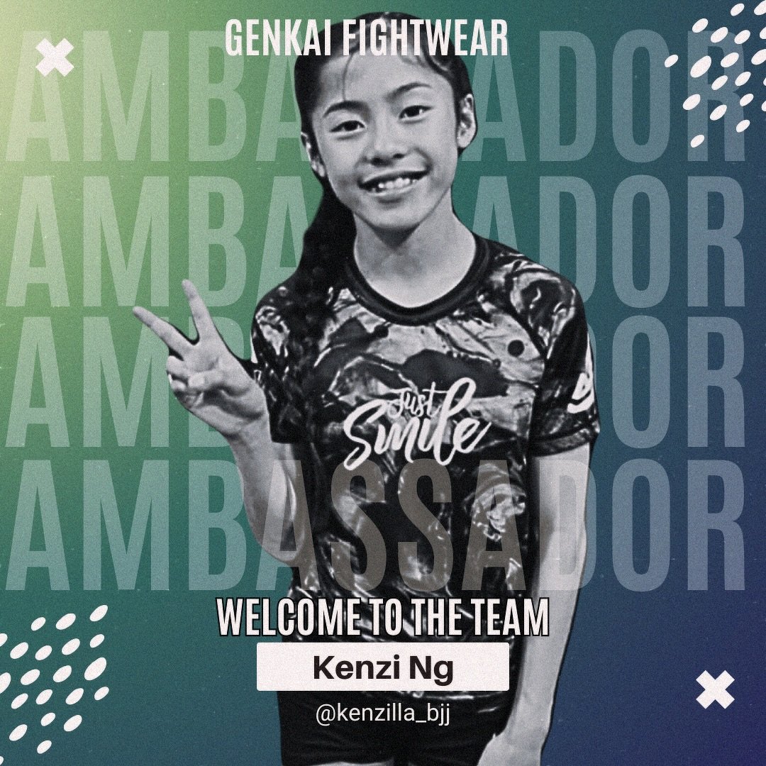 WELCOME TO THE GENKAI TEAM @kenzilla_bjj // Kenzi (aka)🔥KENZILLA🔥 is currently a gray belt out of Gracie Trinity. 💪🏽 She is an avid competitor who has a big love for nogi. She is a beast on the mats and always has the biggest smile on her face at