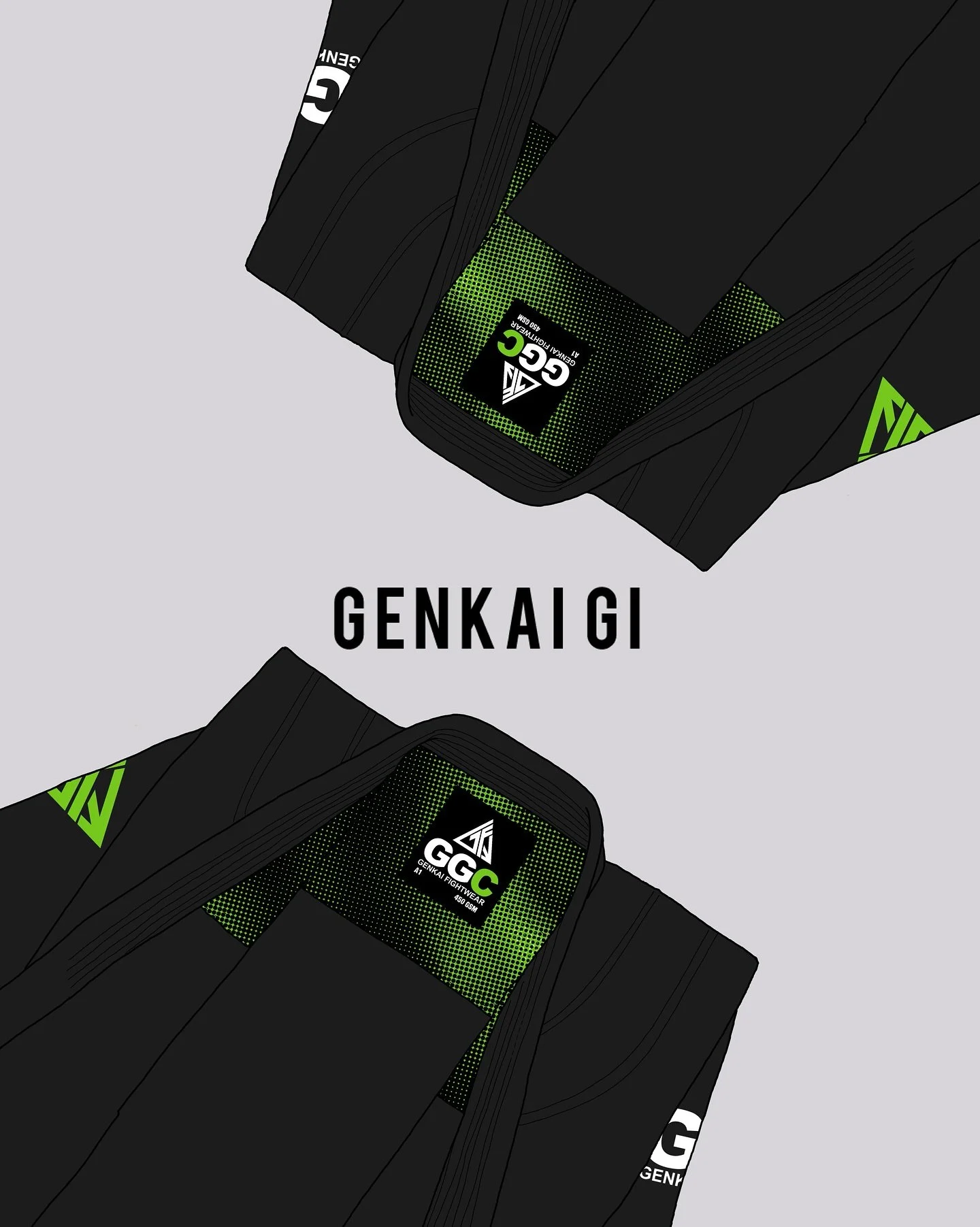 ❇️ GENKAI GI ❇️ // Our NEW Genkai Grapple GIs are now available for pre-order on our website!! And the details for this one are just perfect. 

These are high quality 450gsm IBJJF legal GIs! 

Our debut Genkai Gi will be available at an exclusive low
