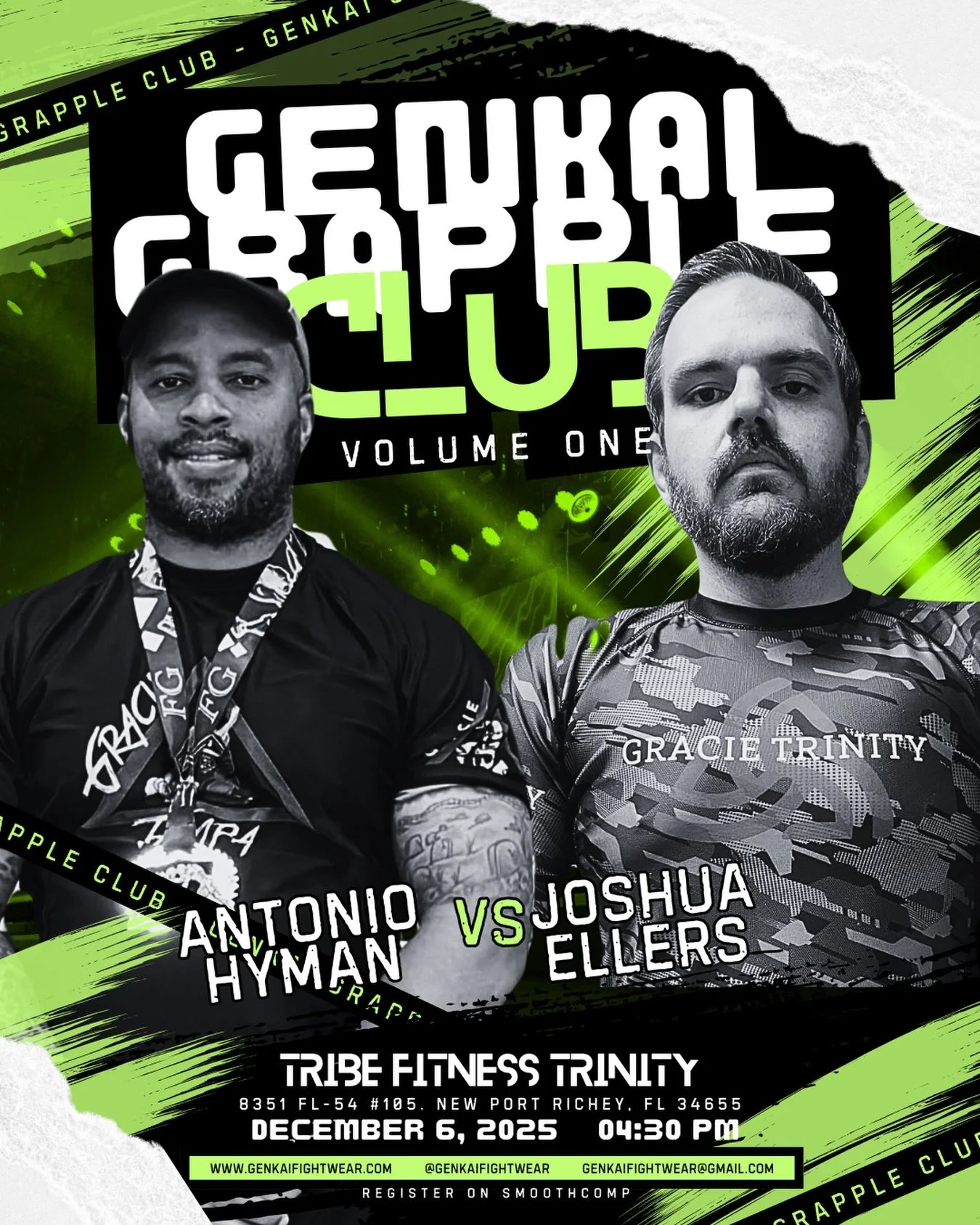 THIS SATURDAY! 🔥 // After months of preparation, the superfight lineup is officially locked in. Every athlete stepping onto our mats is ready for the action!

Get ready for a night of submissions, skill, and pure heart. 🖤🔥 Watch Antonio Hymen and 
