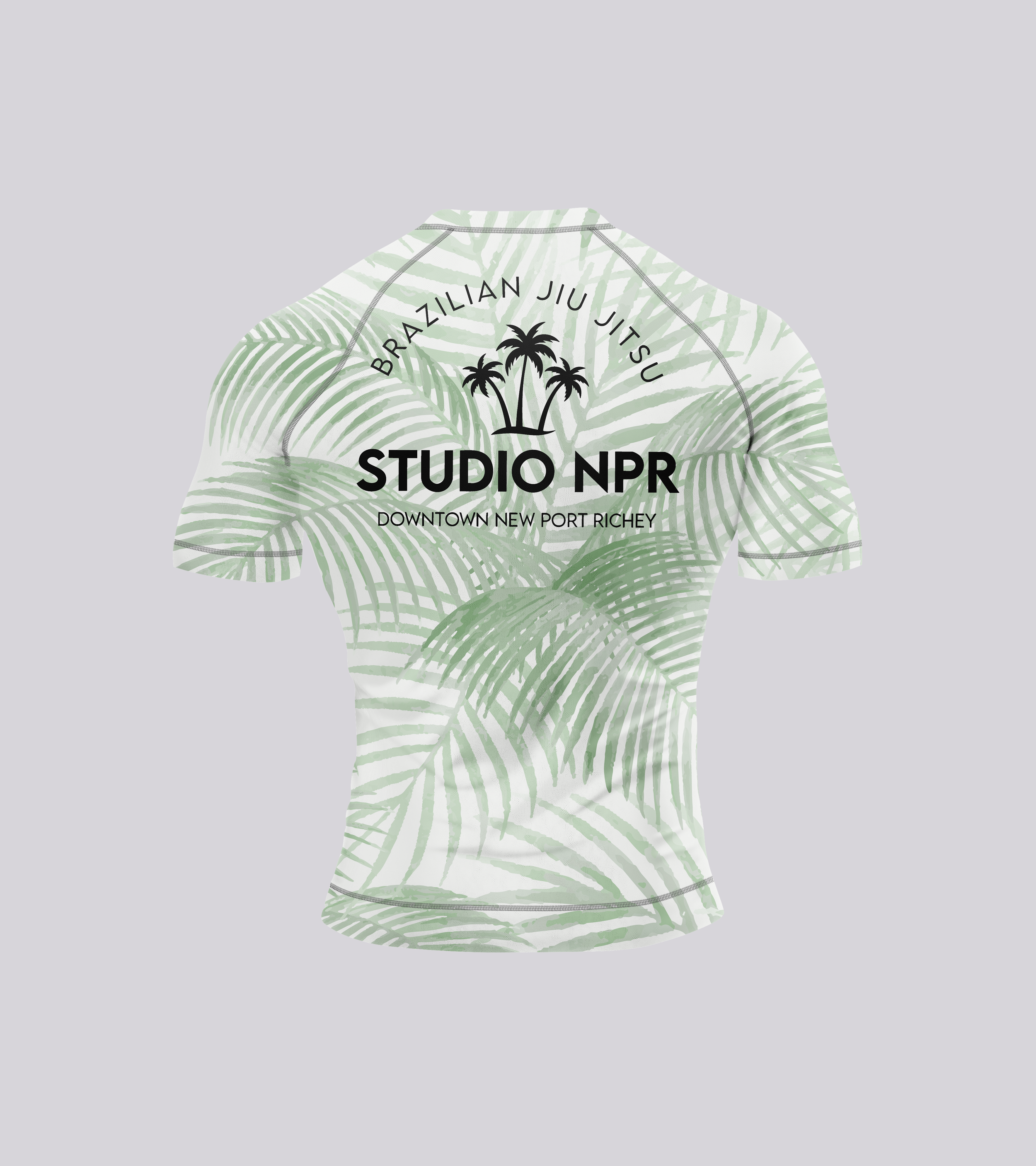 Green Palms - Mens Rashguard