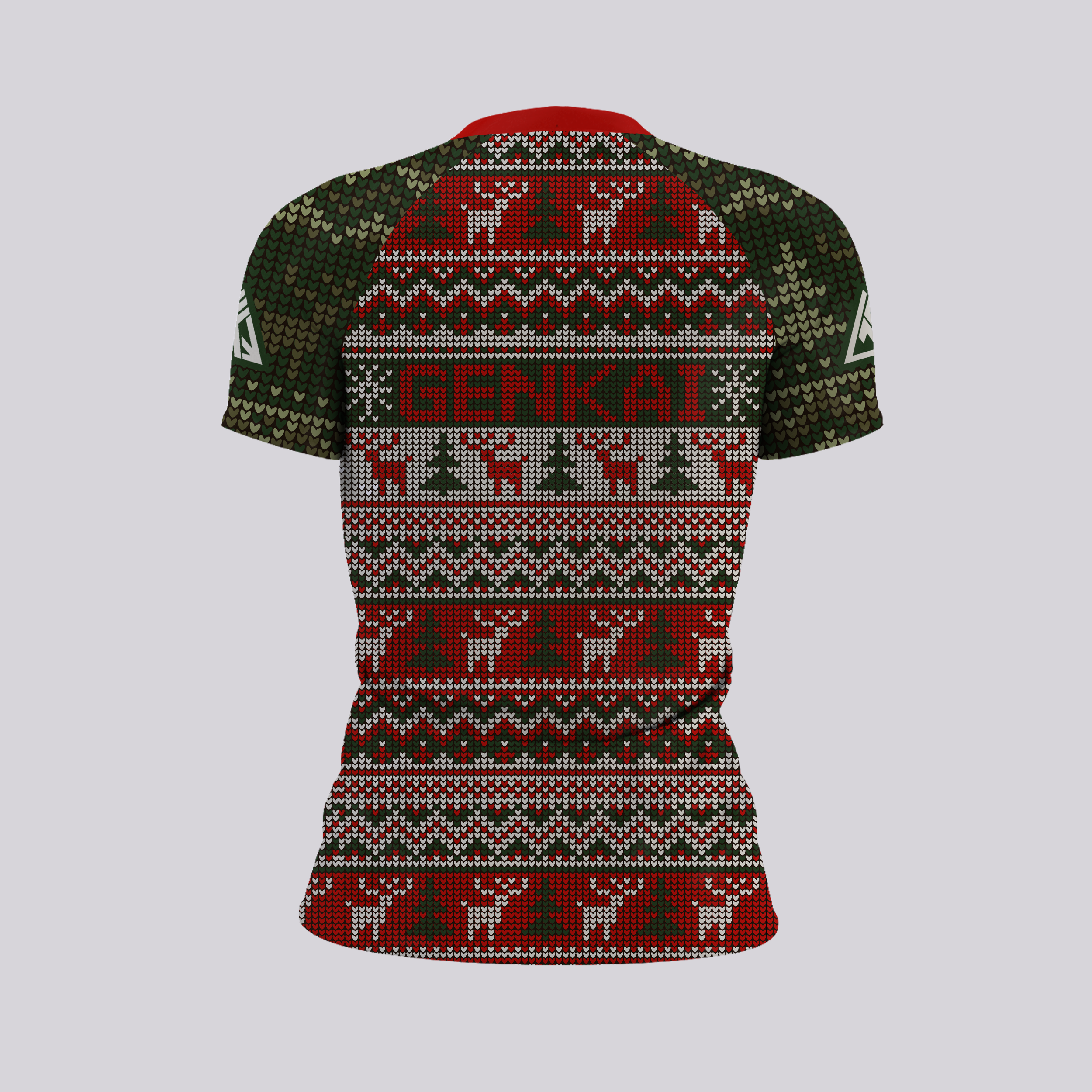 New - Womens Genkai Christmas Sweater RG (Back).png
