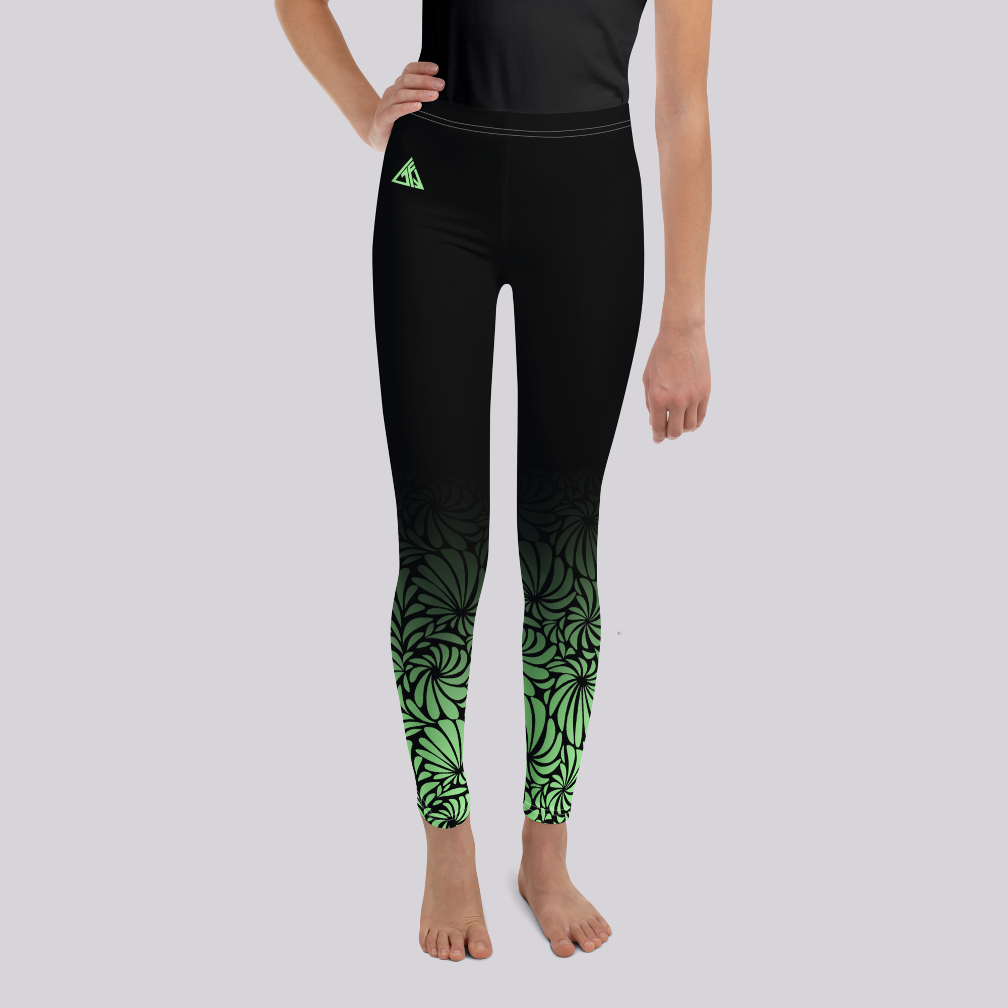 Thorn: Green - Grappling Leggings