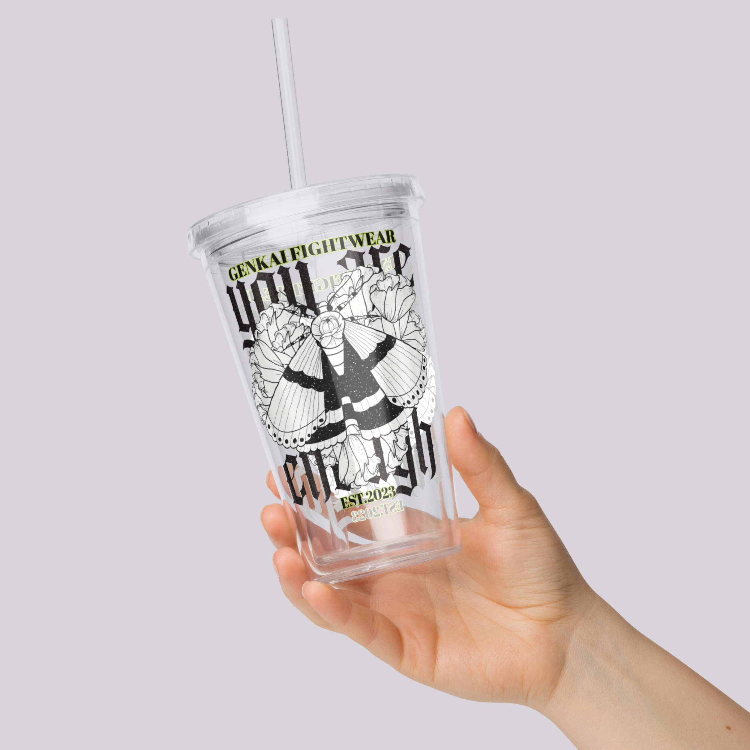 'You Are Enough' Motivational Tumbler with Straw
