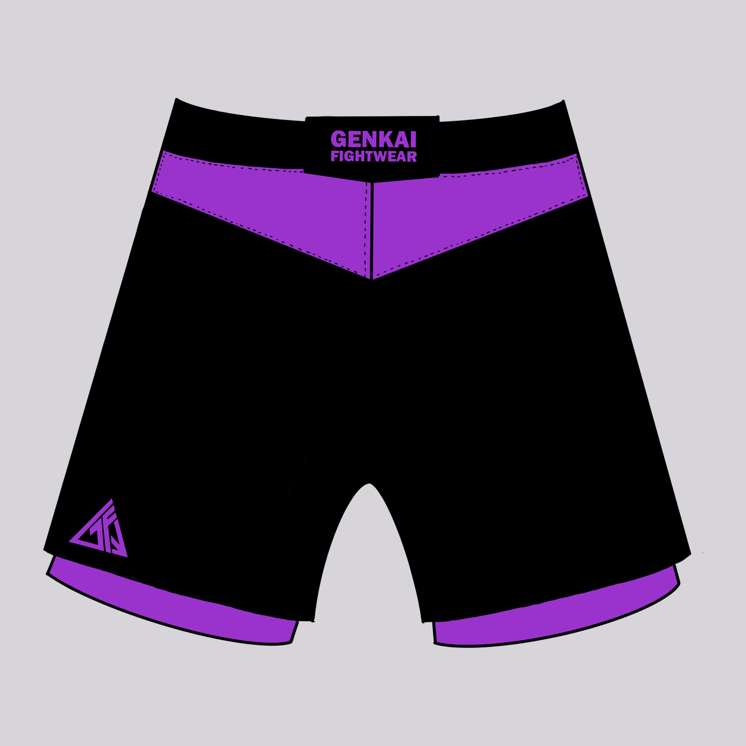 Genkai Basics: Purple - Grappling Shorts