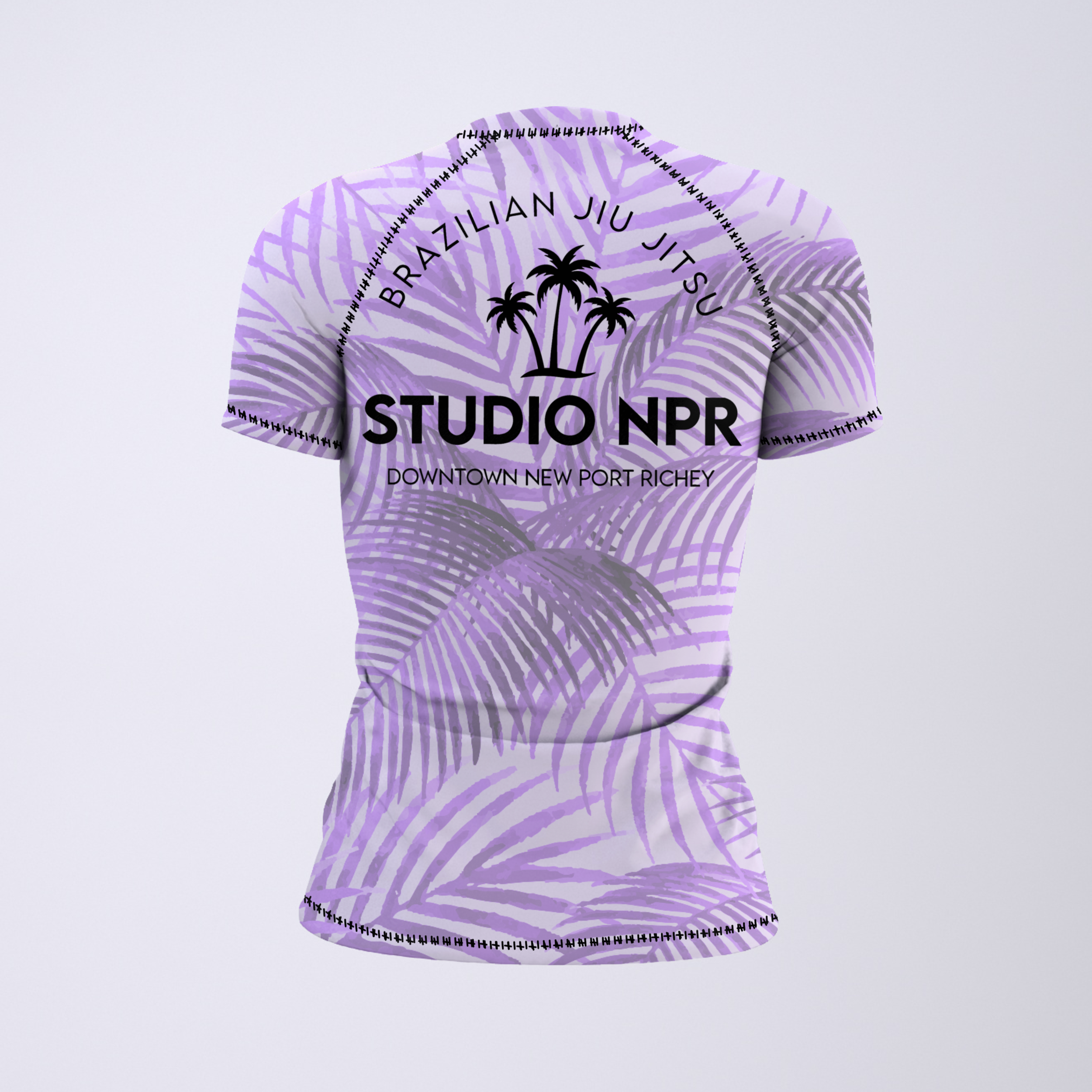 Purple Palms (Ranked) - Womens Rashguard