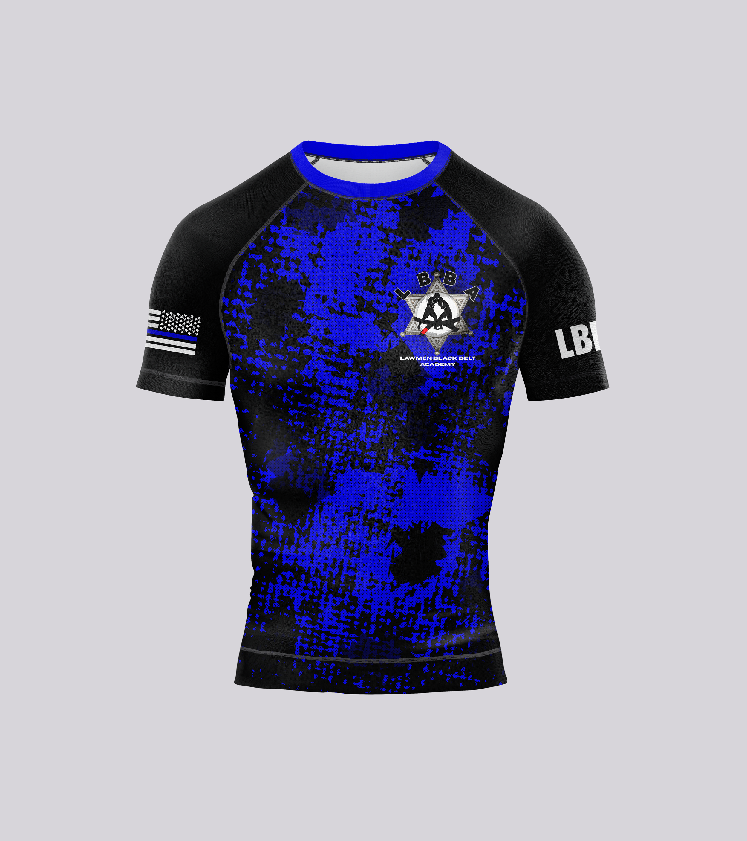 LBBA - Mens Short Sleeve Rashguard