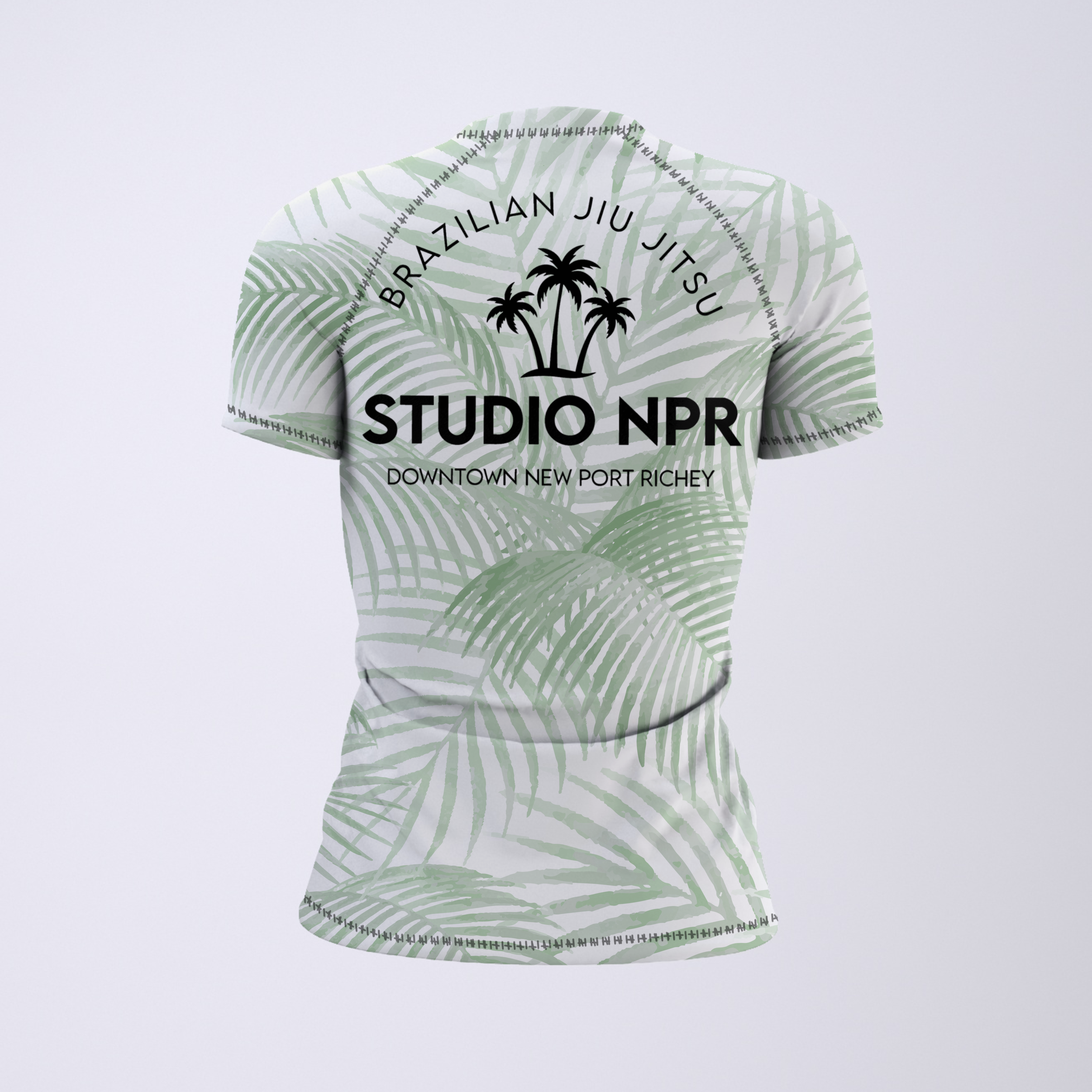 Green Palms - Womens Rashguard