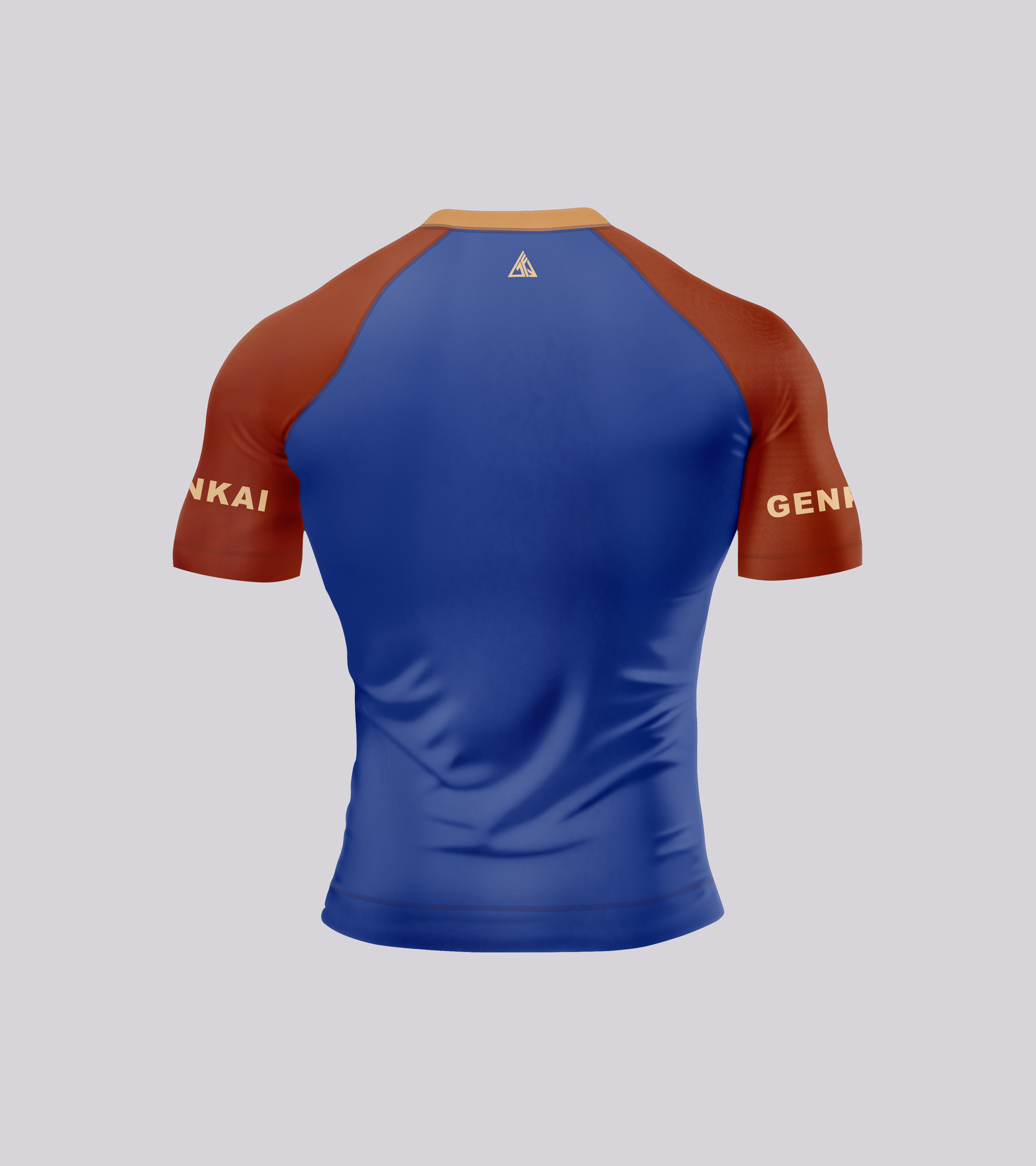 GenkaiBasics_ColorBlock - Mens Short Sleeve (Back) Desert Western.png