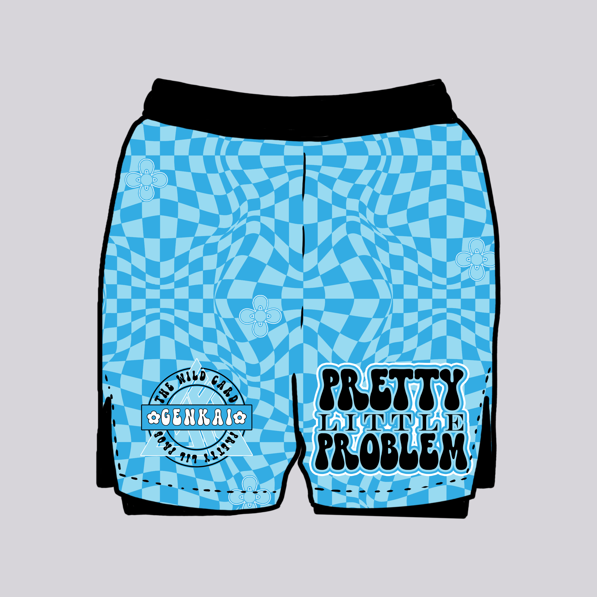 Pretty Little Problem - 2-in-1 Grappling Shorts