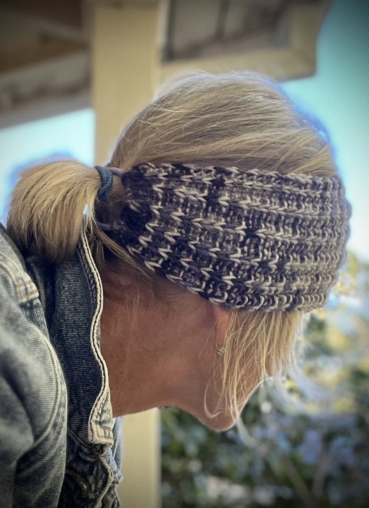 Ears Warmer: 100% pure merino wool Headband — Hand‑Knit in Northern California