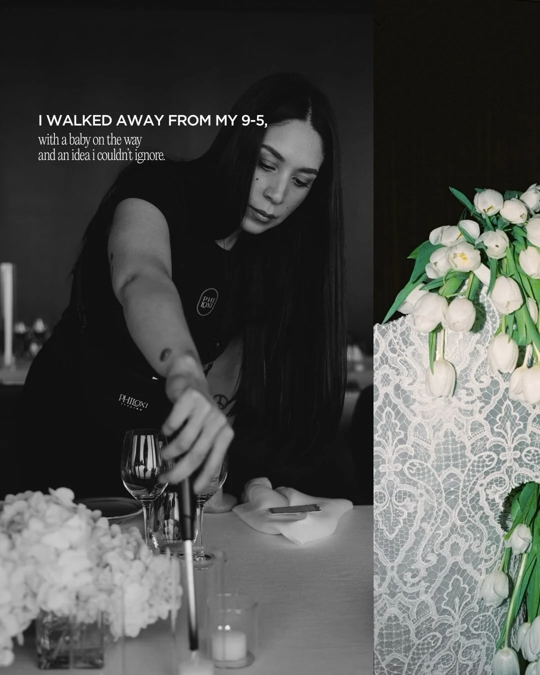 &ldquo;you were never meant to work for anyone else.&rdquo;

she was right.

it hasn&rsquo;t been easy.
but it&rsquo;s been aligned.

a business built around people &mdash; first, always

with philoxenia.

&mdash;

#eventstylist 
#eventdesign 
#philo