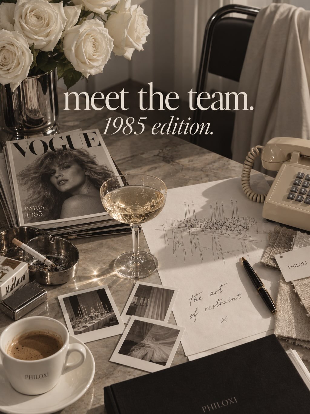meet the team. 1985 edition.

philoxi started as something that was mine. a dream to do what i love, with the freedom to have babies and build a business at the same time.

somewhere along the way, it became ours.

these women have changed my life. t
