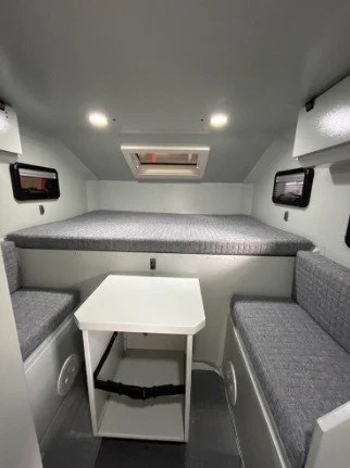 Decamp Bigbox, Trailchasers, truck camper, slide-in camper, overland camper, off-road camper, pickup camper shell, Demountable Camper. The Decamp Bigbox turns your pickup into a high-performance overland machine. Discover the full range at Trailchase