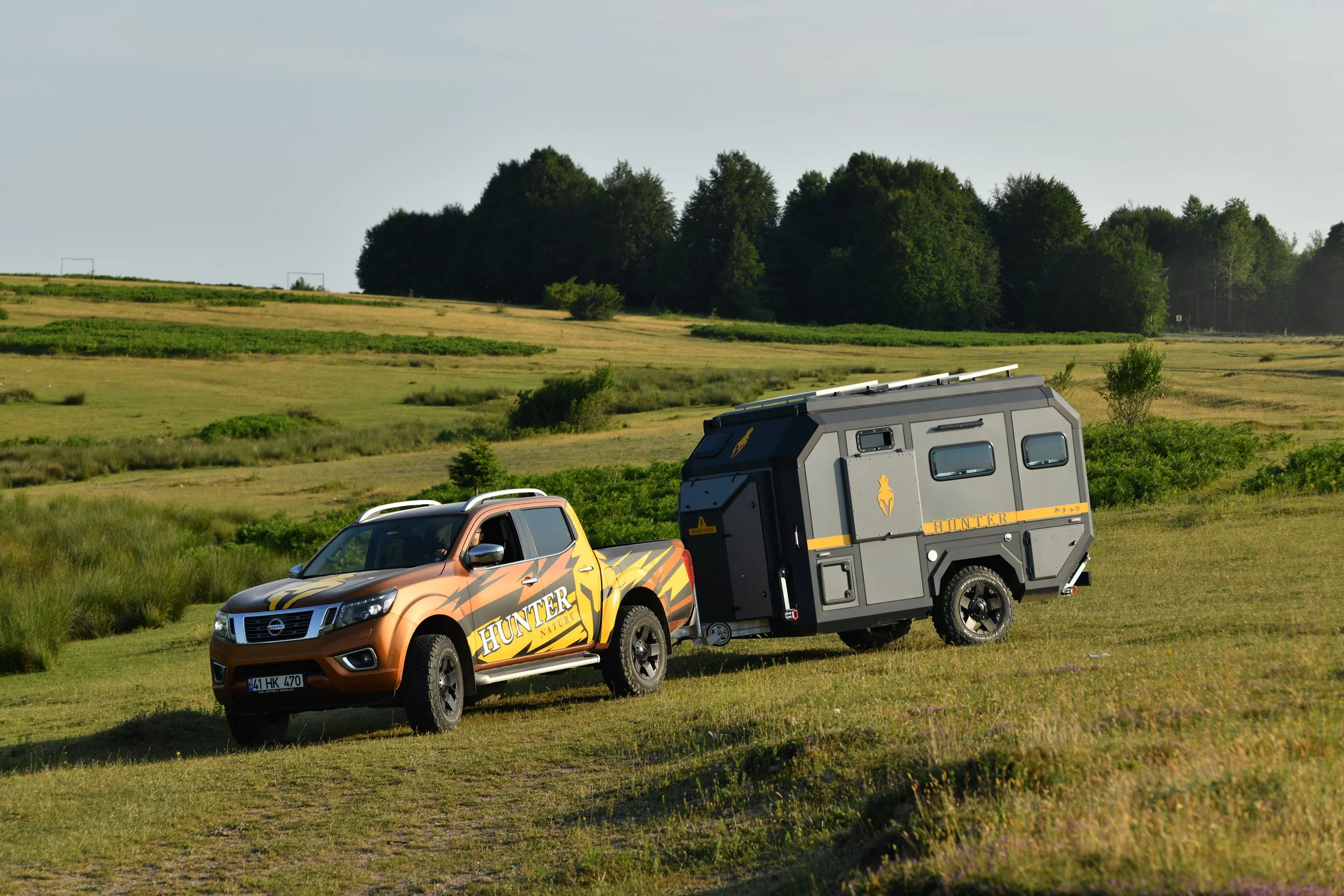 Hunter Nature NTR3X NTR4X, Offroad Caravan, caravana Todo Terreno Portugal, UK, España, Caravana 4x4, lightweight offroad caravan.