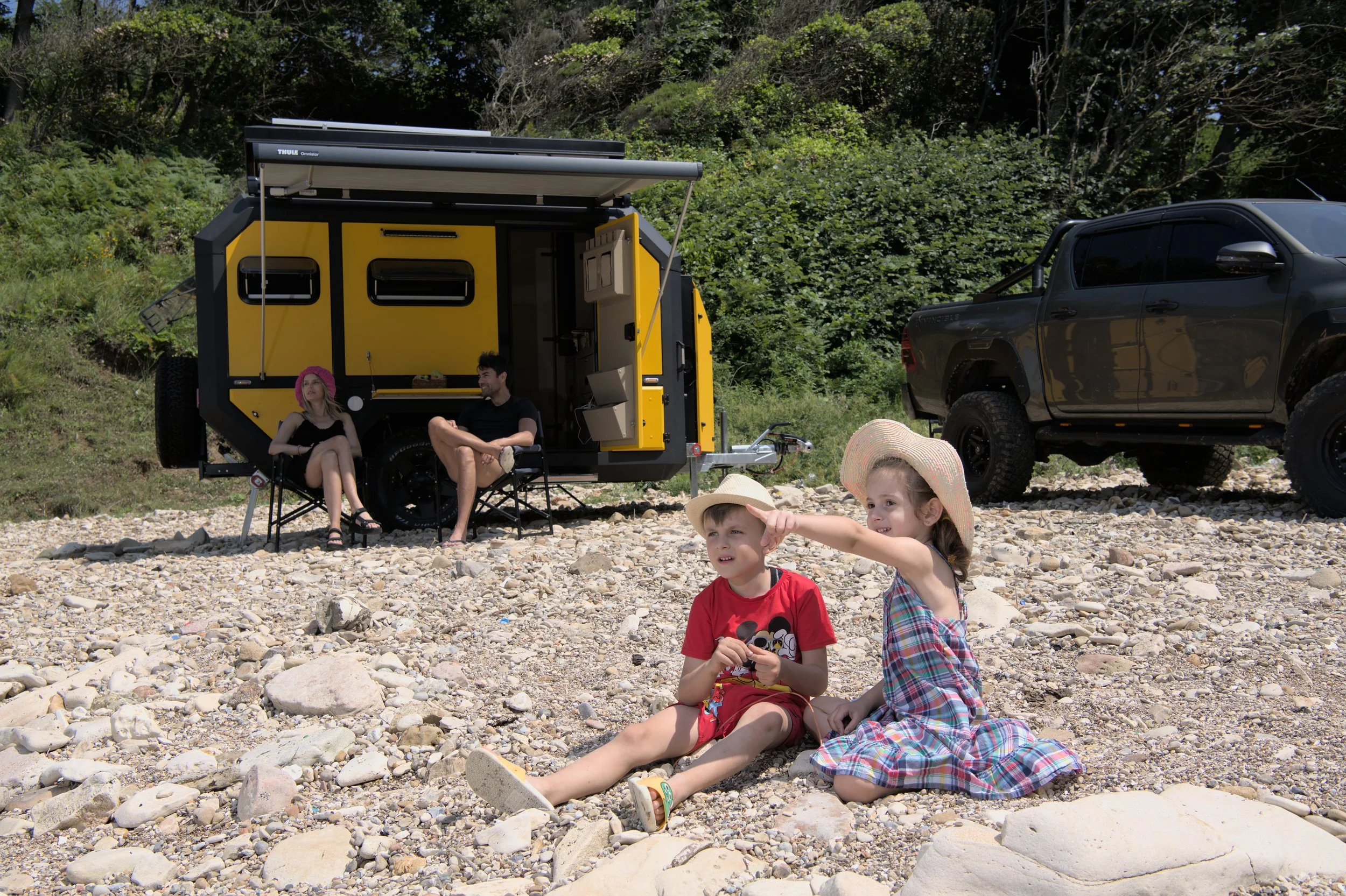 Hunter Nature NTR3X NTR4X, Offroad Caravan, caravana Todo Terreno Portugal, UK, España, Caravana 4x4, lightweight offroad caravan.