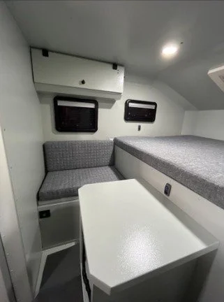 Decamp Bigbox, Trailchasers, truck camper, slide-in camper, overland camper, off-road camper, pickup camper shell, Demountable Camper. The Decamp Bigbox turns your pickup into a high-performance overland machine. Discover the full range at Trailchase