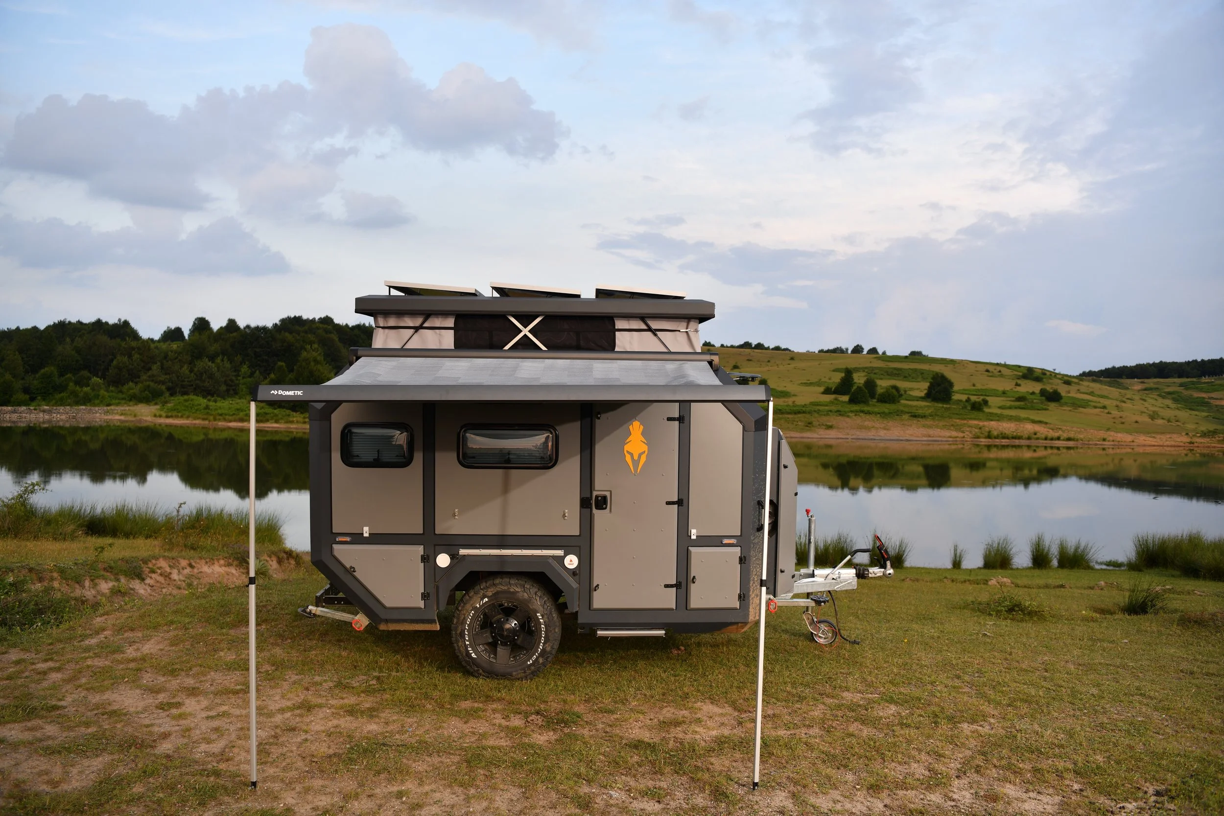 Hunter Nature NTR3X NTR4X, Offroad Caravan, caravana Todo Terreno Portugal, UK, España, Caravana 4x4, lightweight offroad caravan.