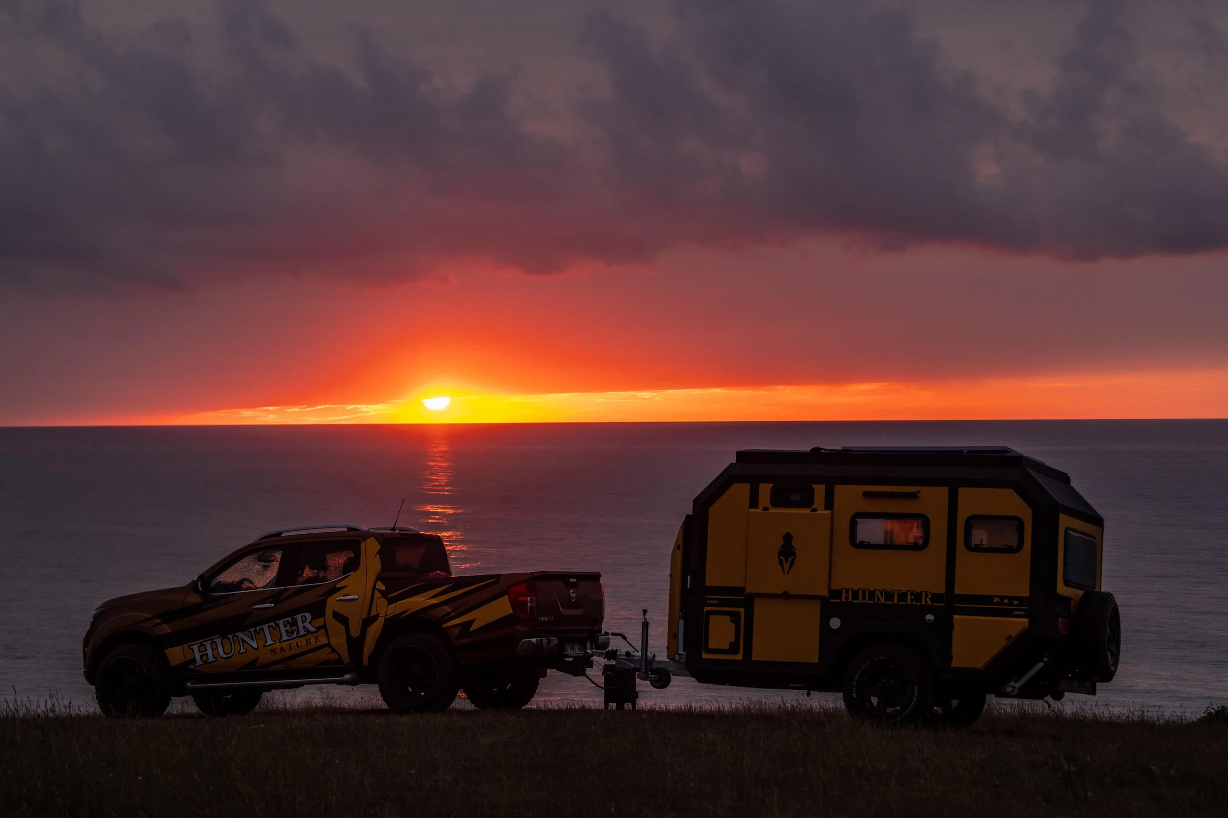 Hunter Nature NTR3X NTR4X, Offroad Caravan, caravana Todo Terreno Portugal, UK, España, Caravana 4x4, lightweight offroad caravan.
