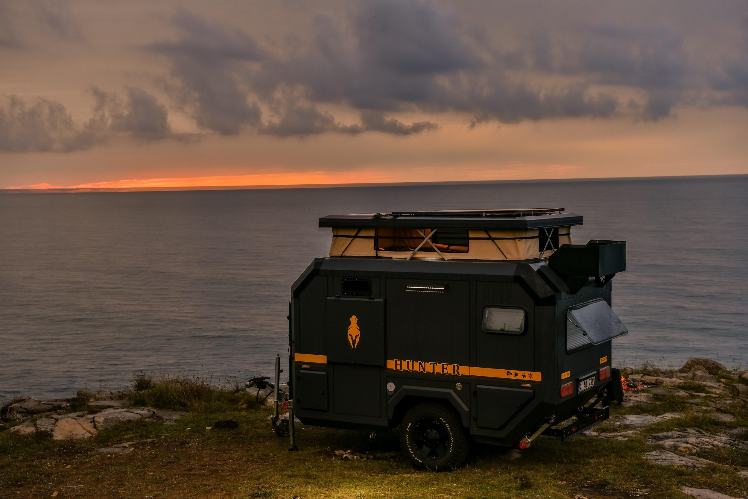 Hunter Nature NTR3X NTR4X, Offroad Caravan, caravana Todo Terreno Portugal, UK, España, Caravana 4x4, lightweight offroad caravan.