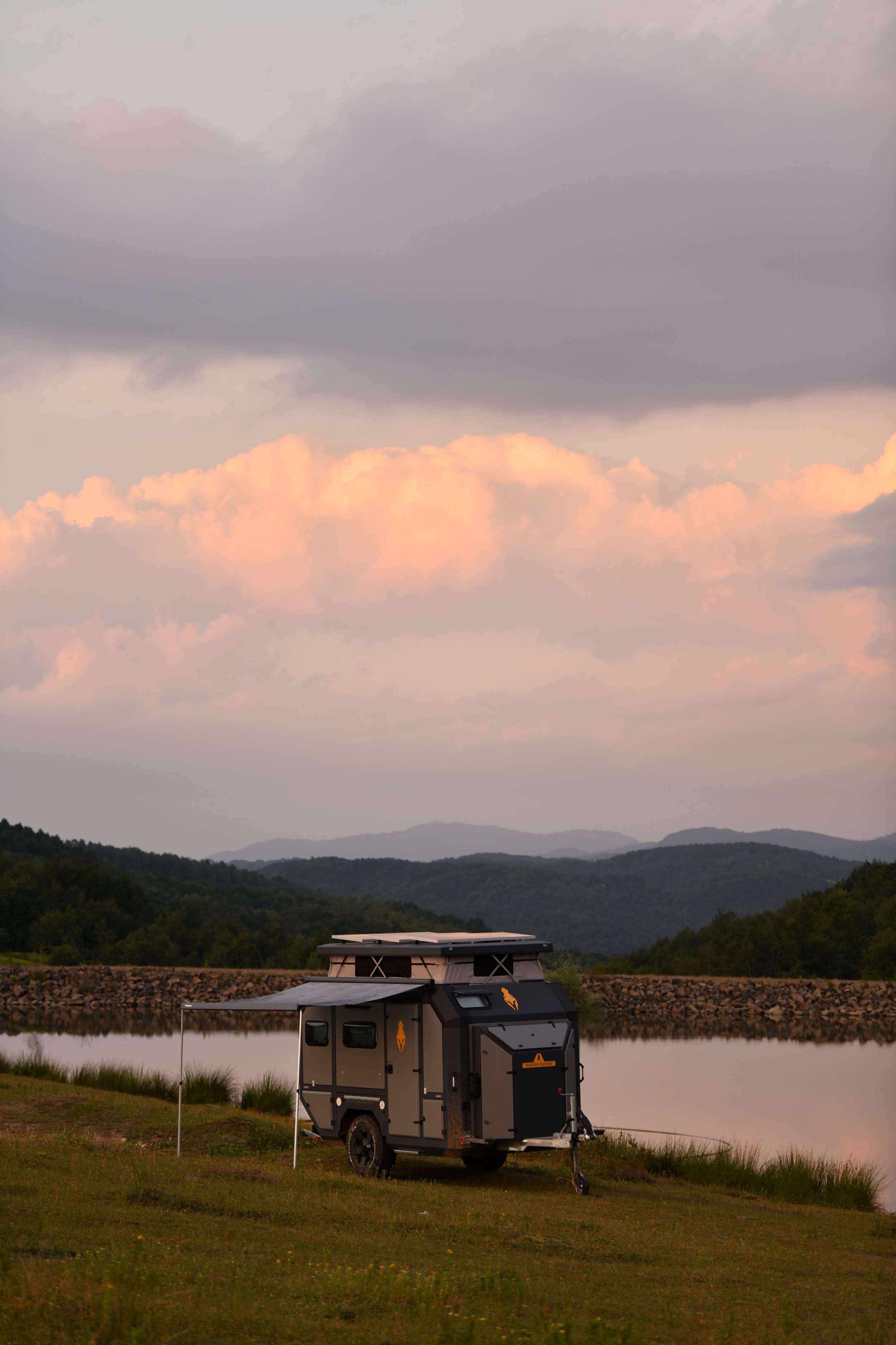 Hunter Nature NTR3X NTR4X, Offroad Caravan, caravana Todo Terreno Portugal, UK, España, Caravana 4x4, lightweight offroad caravan.