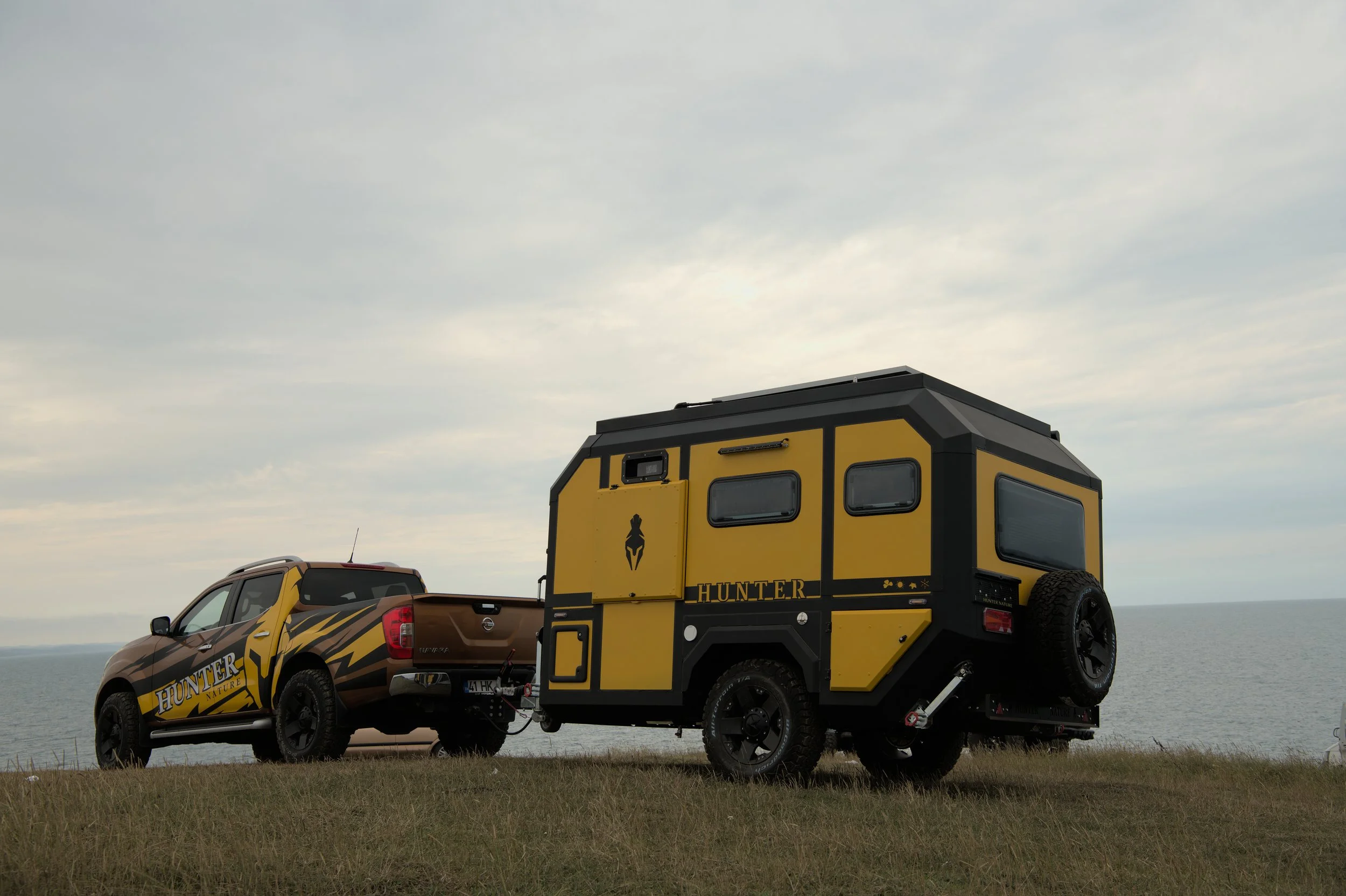 Hunter Nature NTR3X NTR4X, Offroad Caravan, caravana Todo Terreno Portugal, UK, España, Caravana 4x4, lightweight offroad caravan.