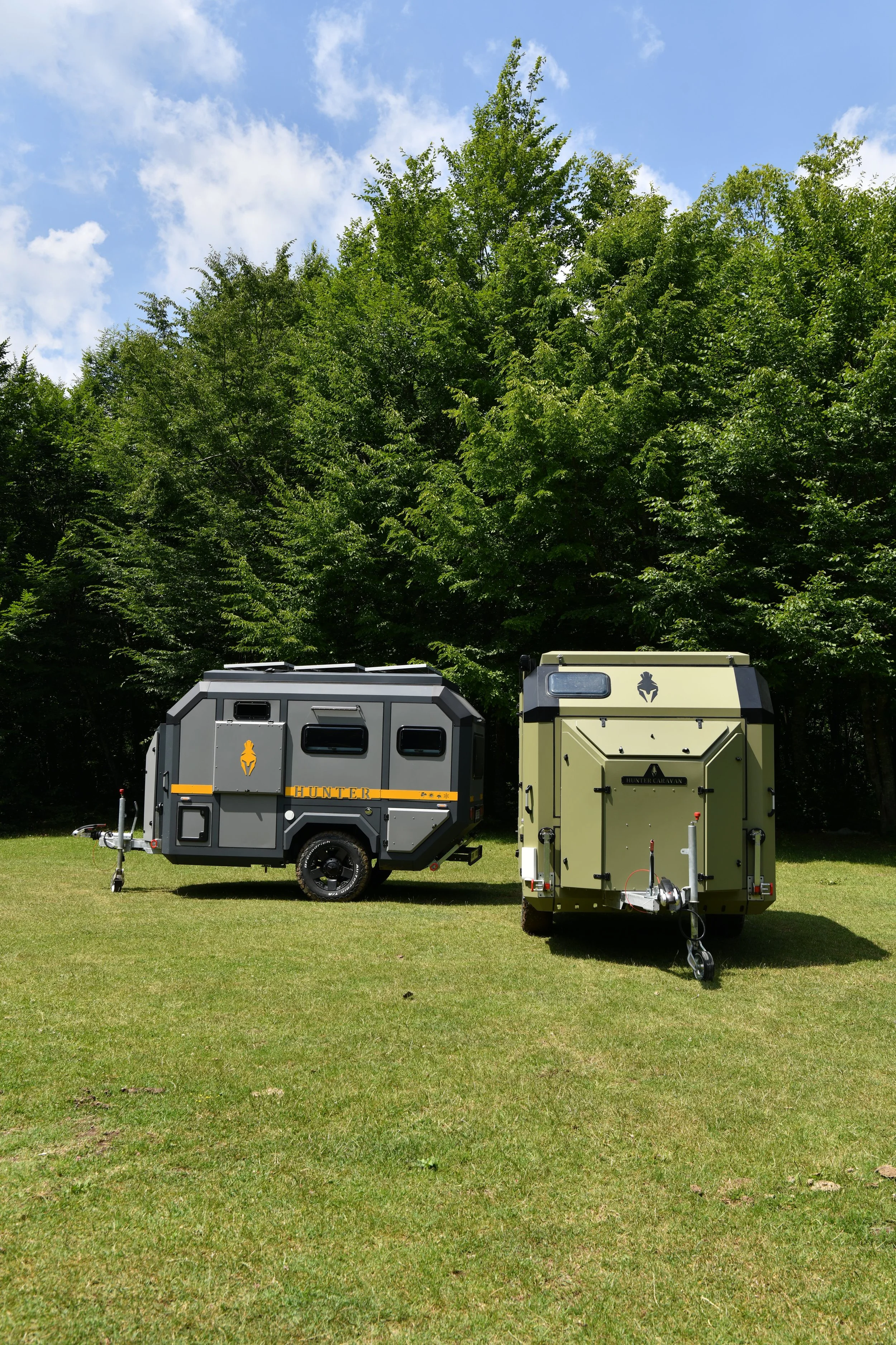 Hunter Nature NTR3X NTR4X, Offroad Caravan, caravana Todo Terreno Portugal, UK, España, Caravana 4x4, lightweight offroad caravan.