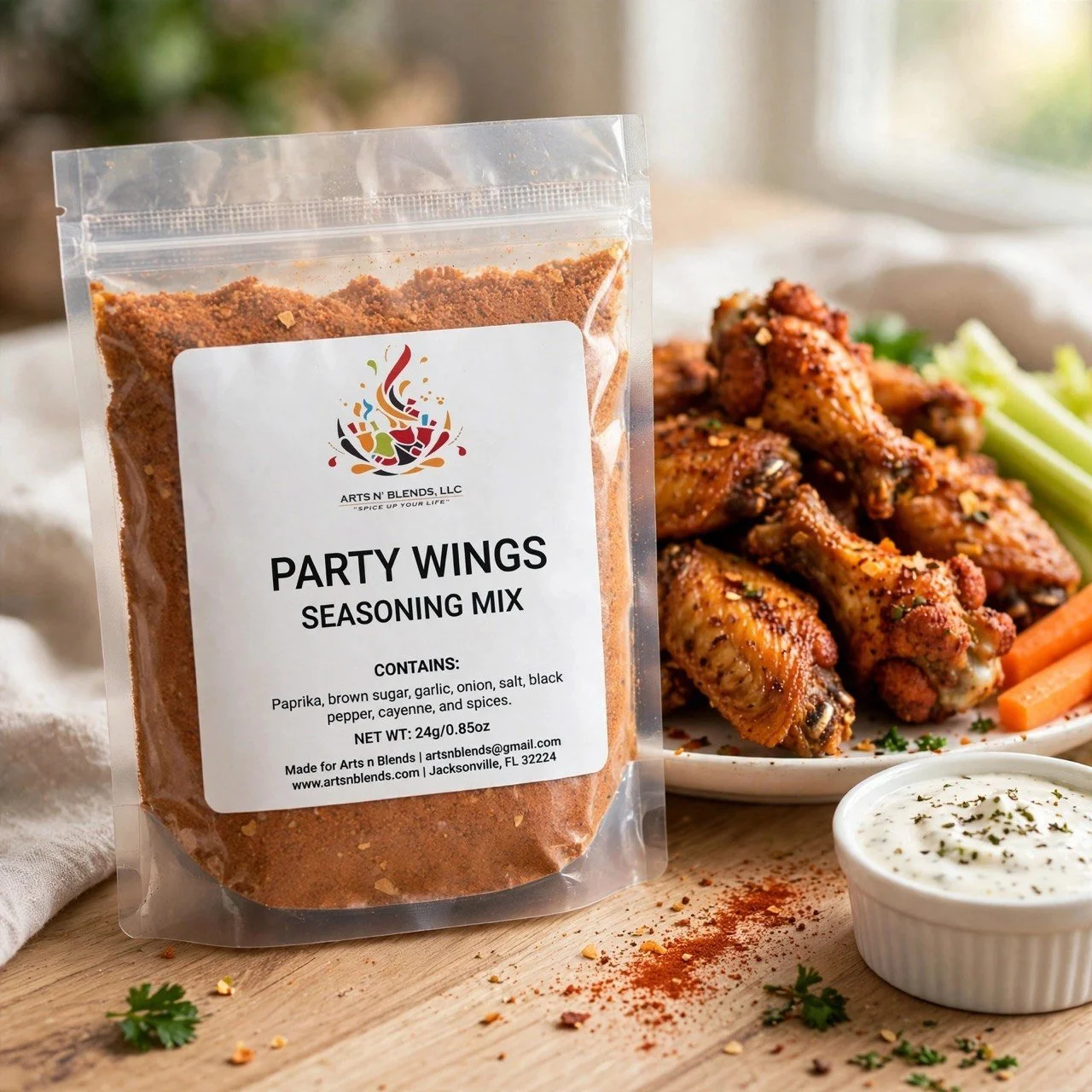 Party Wings Seasoning-Mix