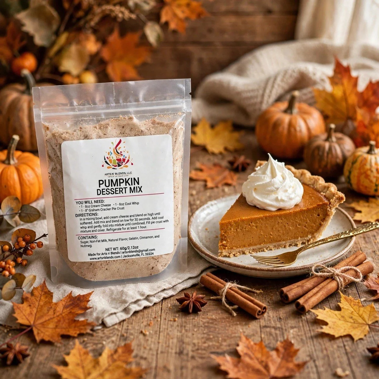 Pumpkin Dessert Mix