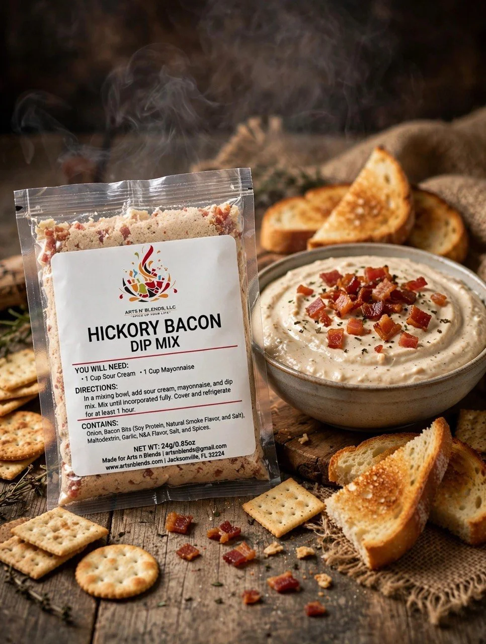 Hickory Bacon (Dip Mix)