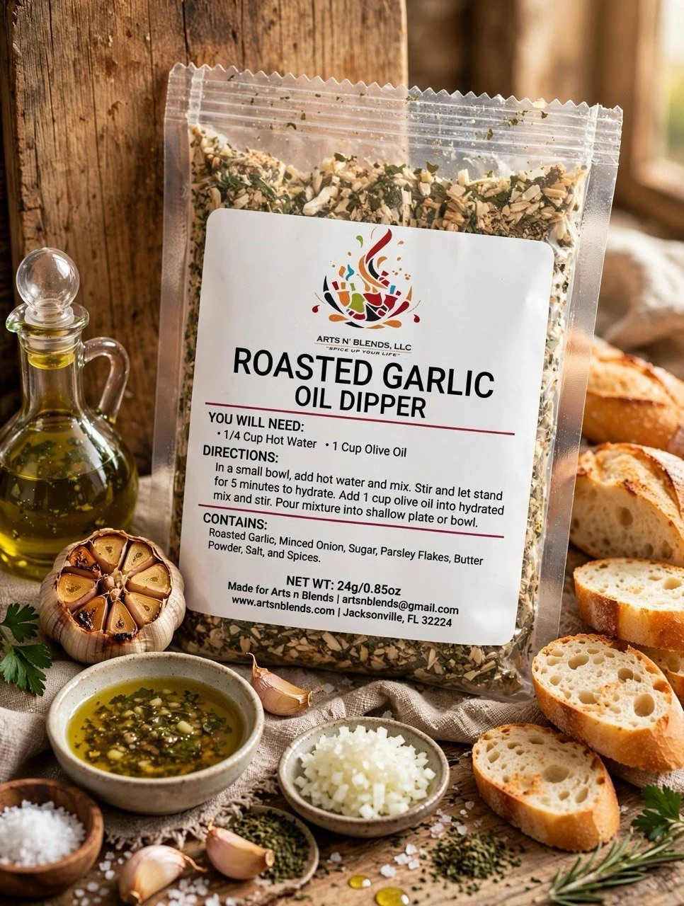 Roasted Garlic (Oil Dipper)