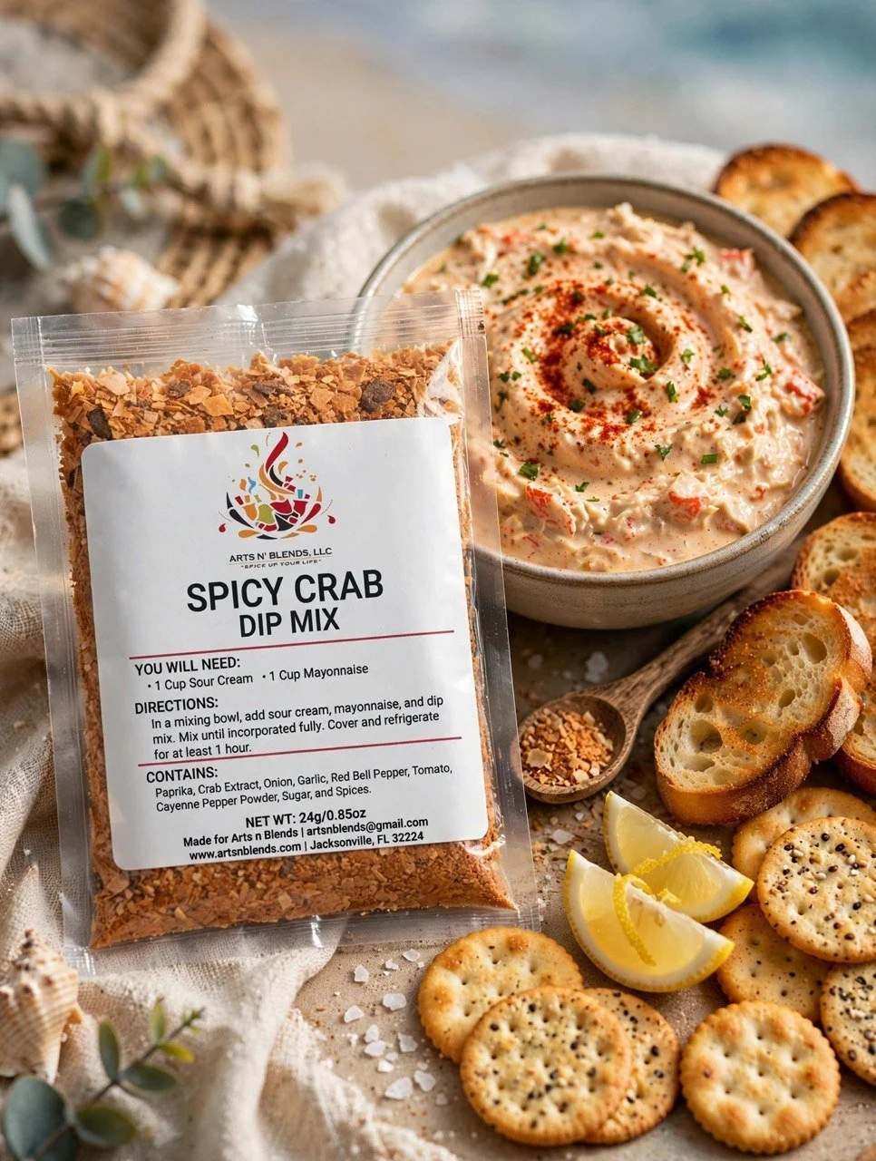 Spicy Crab Dip Mix